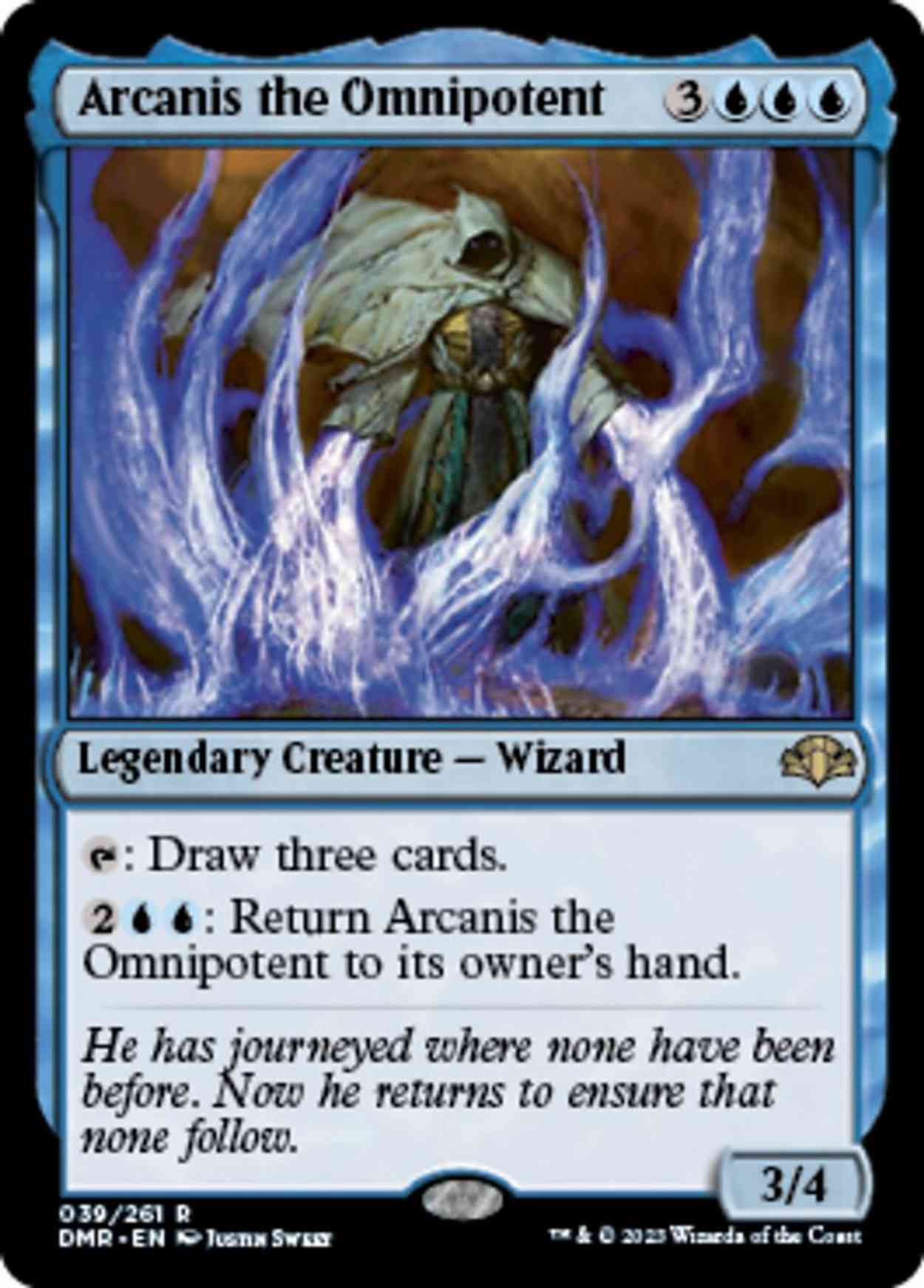 Arcanis the Omnipotent magic card front