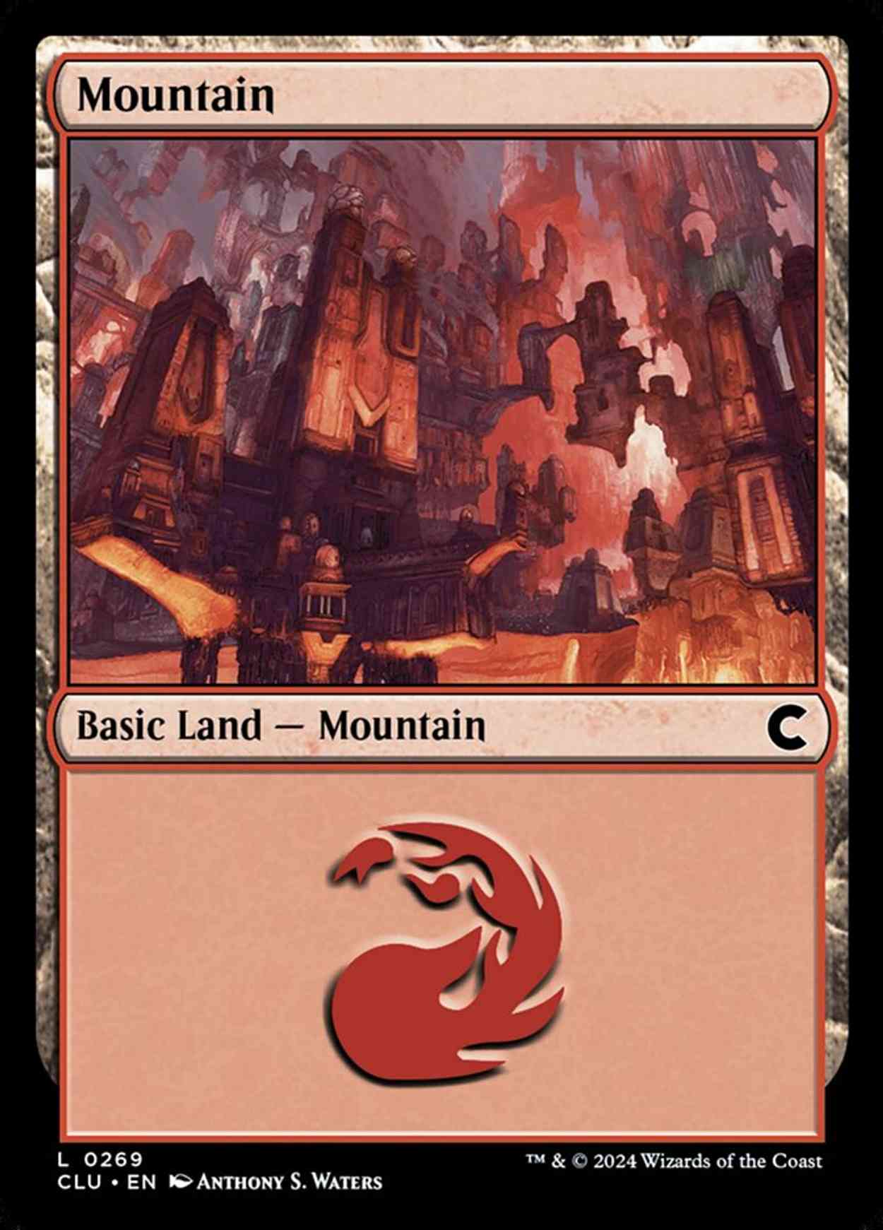 Mountain (0269) magic card front