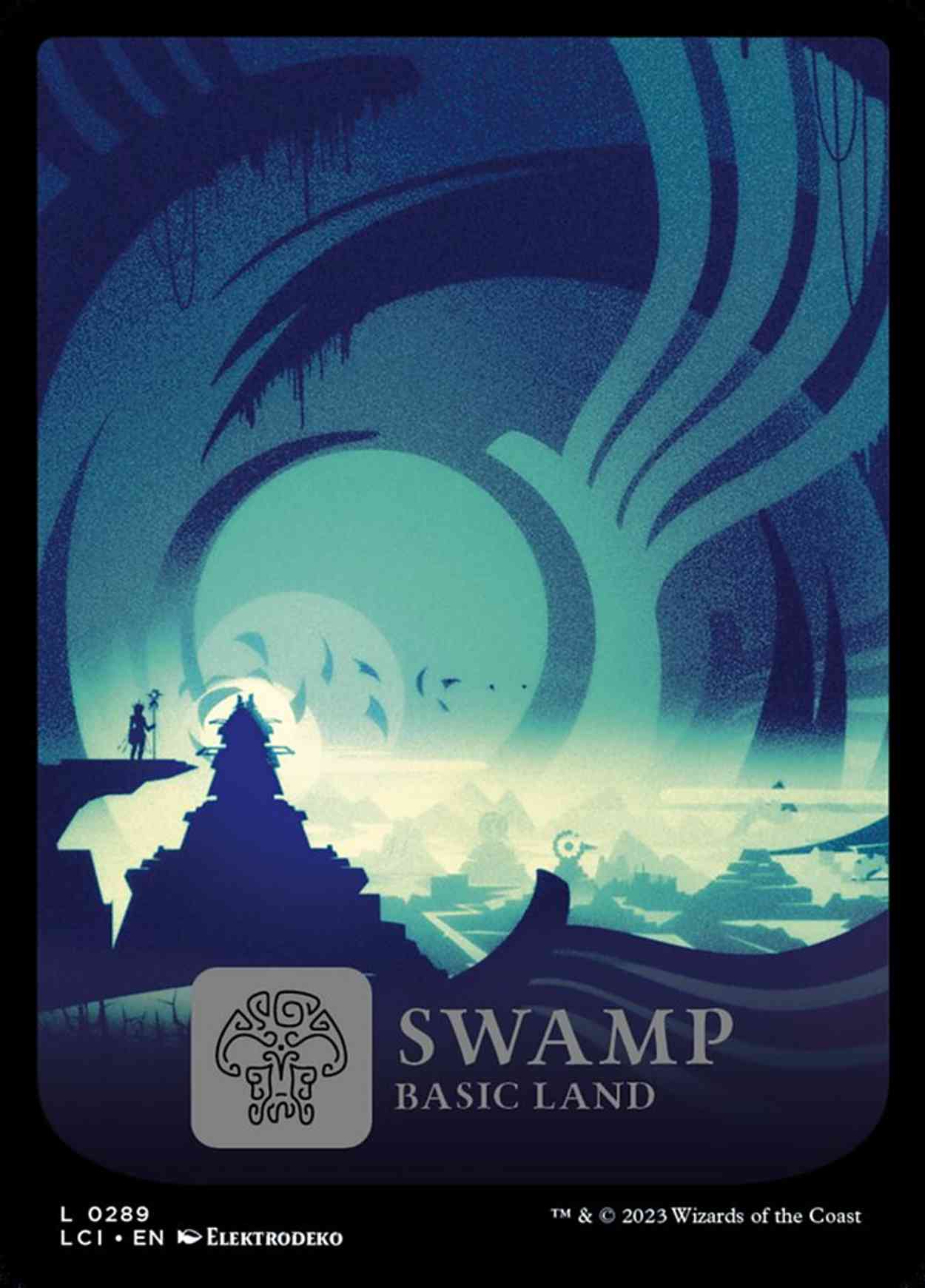 Swamp (0299) magic card front