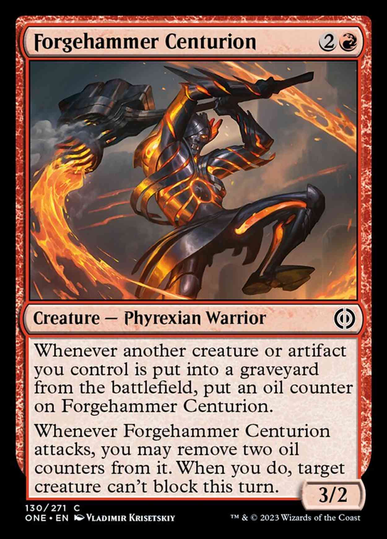 Forgehammer Centurion magic card front