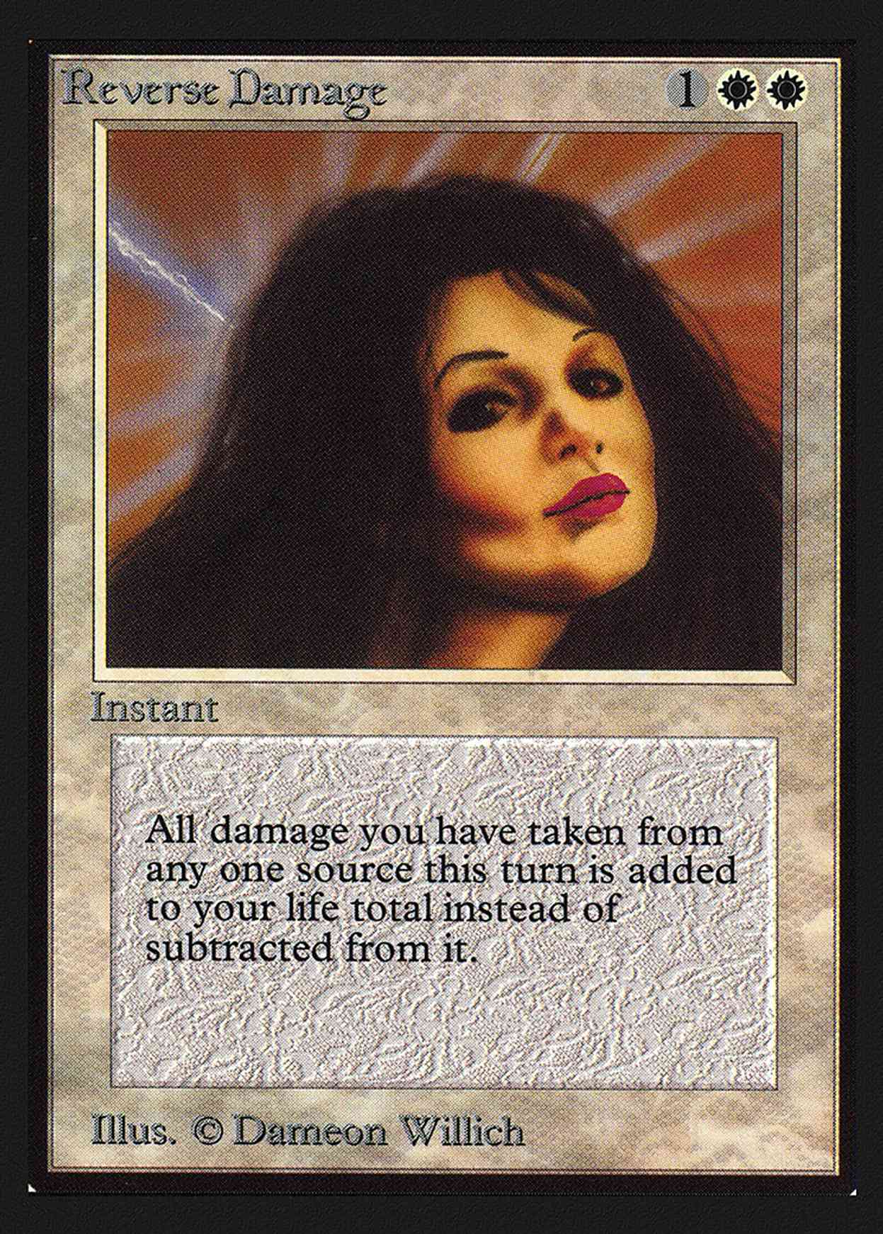 Reverse Damage (CE) magic card front