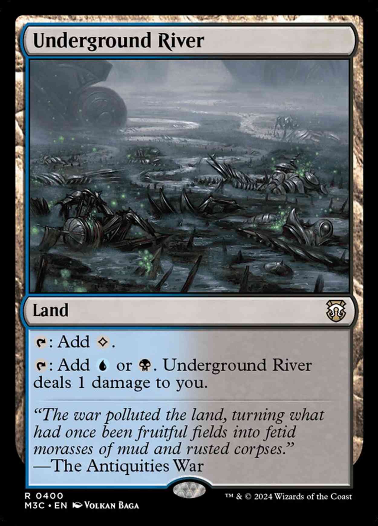 Underground River magic card front