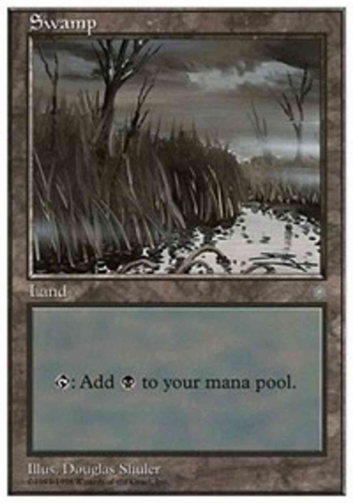 Swamp (Ice Age) magic card front