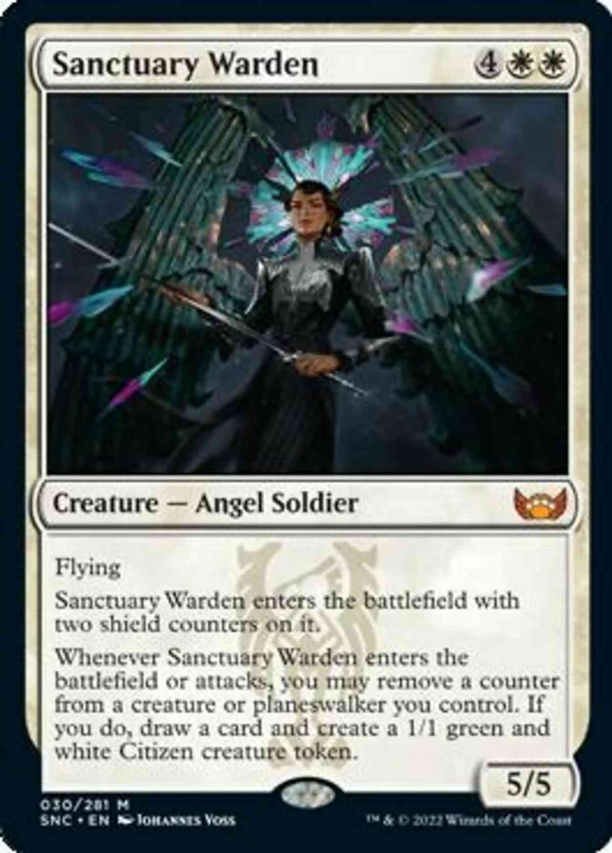 Sanctuary Warden magic card front