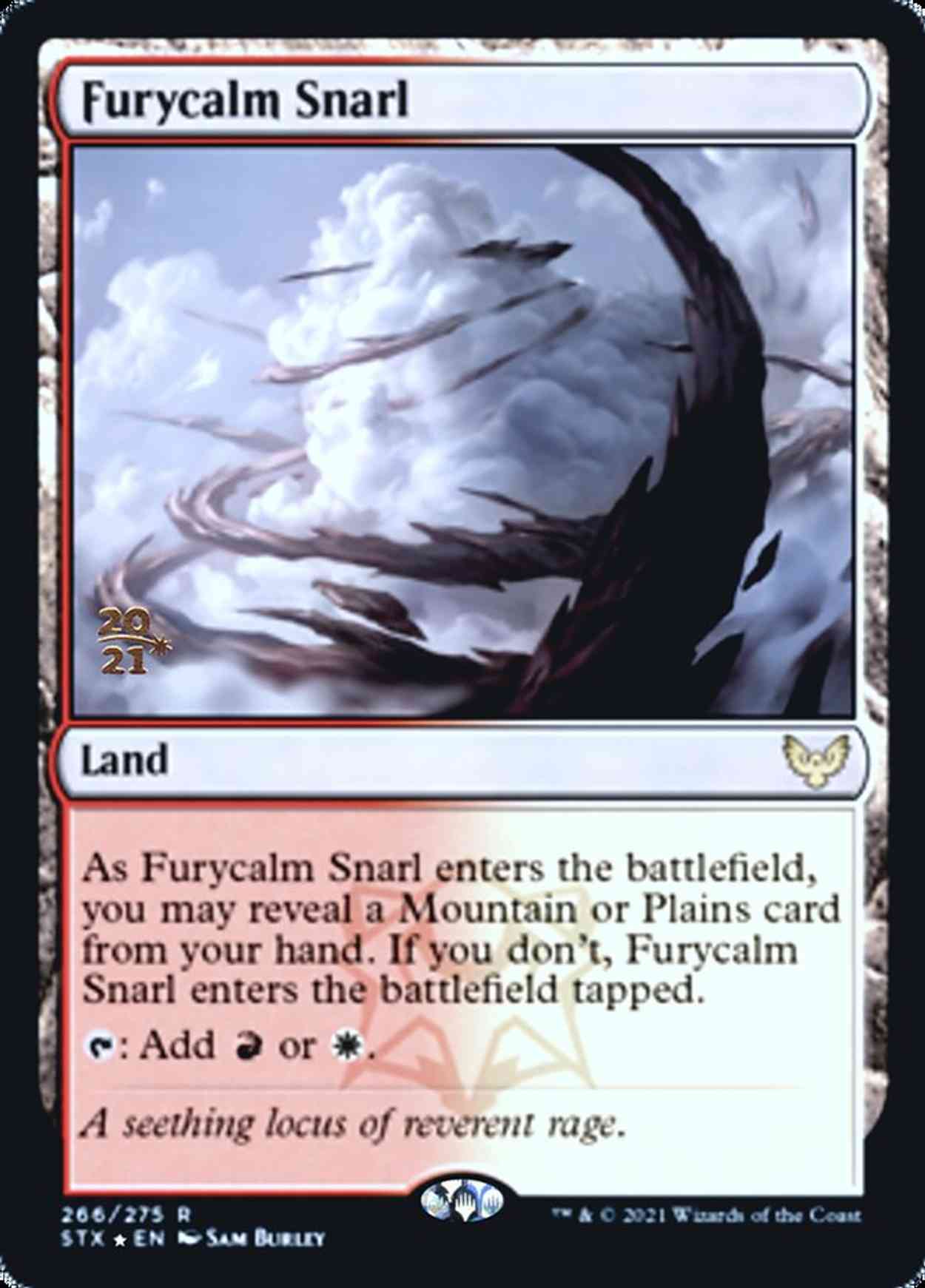 Furycalm Snarl magic card front