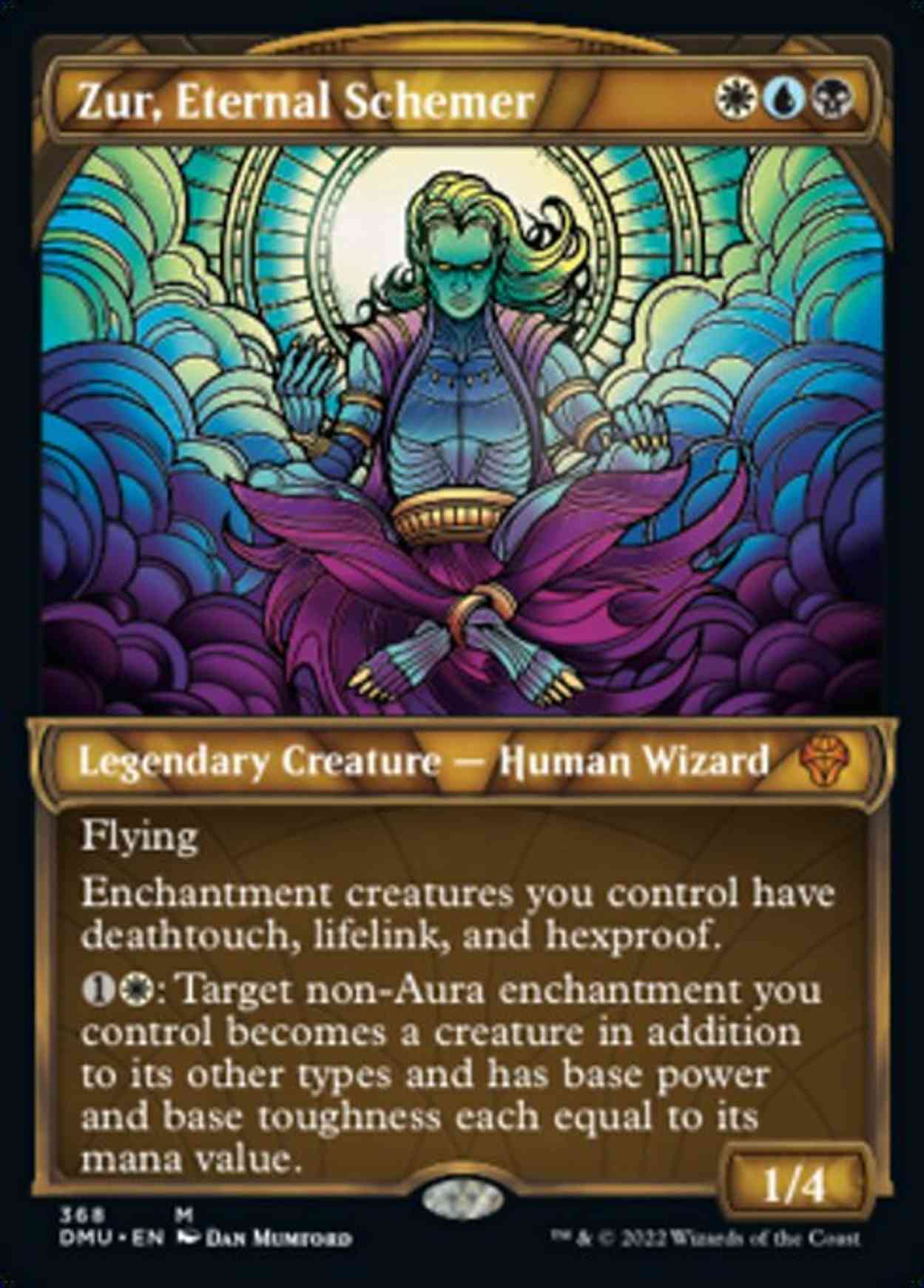 Zur, Eternal Schemer (Textured Foil) magic card front