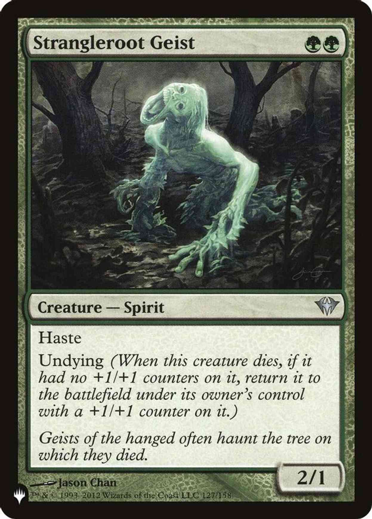 Strangleroot Geist (DKA) magic card front