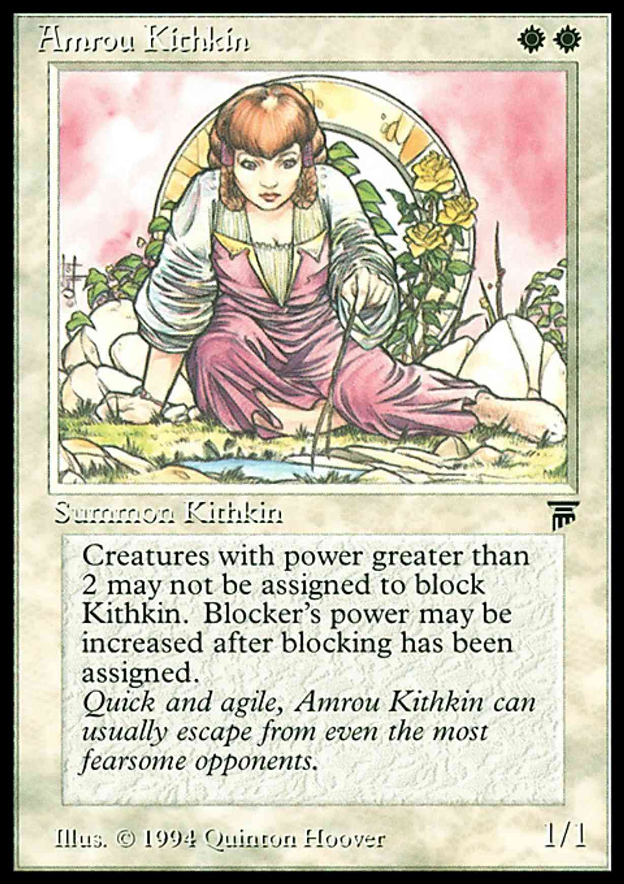 Amrou Kithkin magic card front