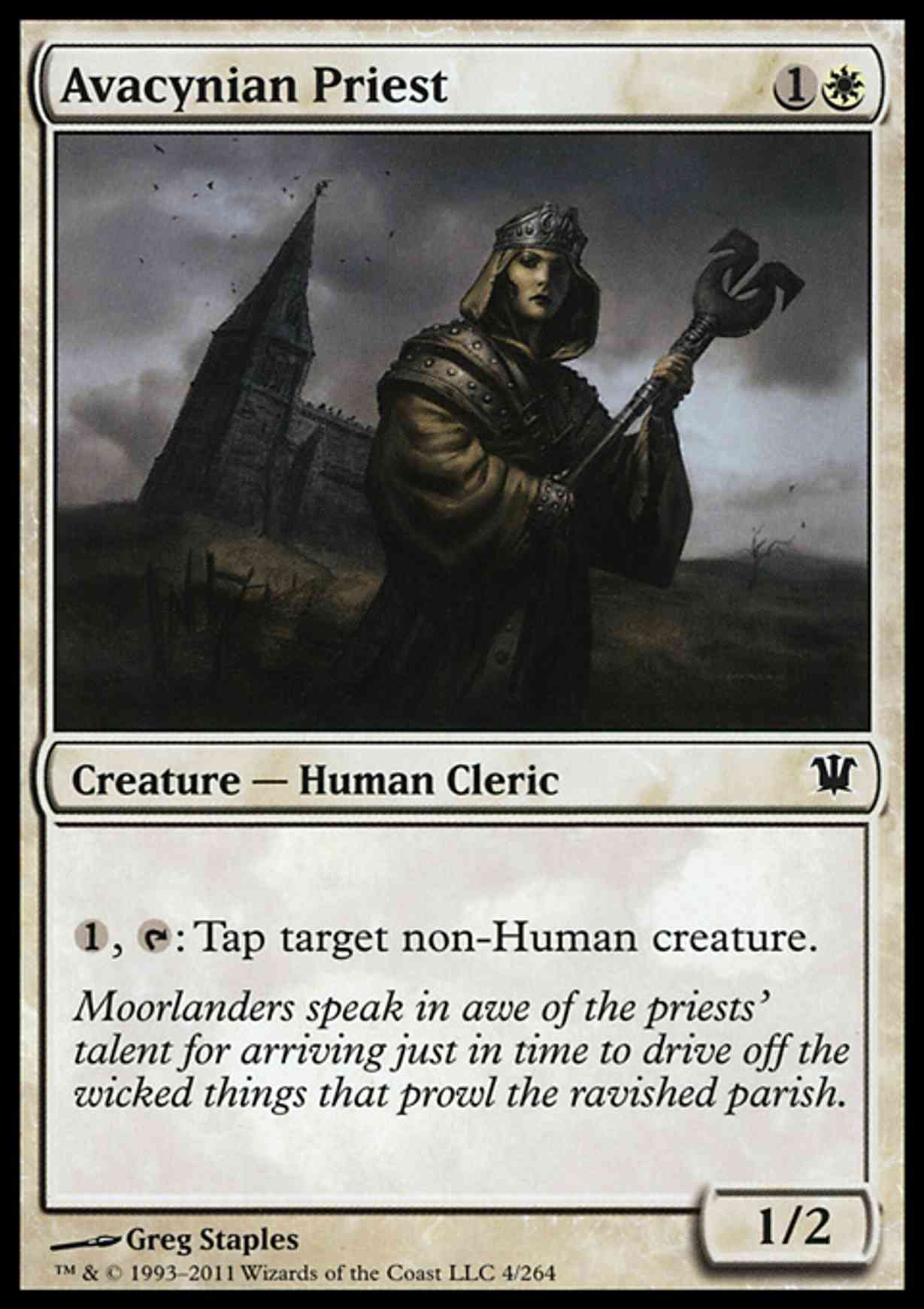 Avacynian Priest magic card front