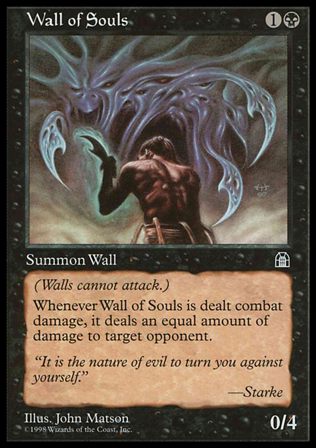 Wall of Souls magic card front