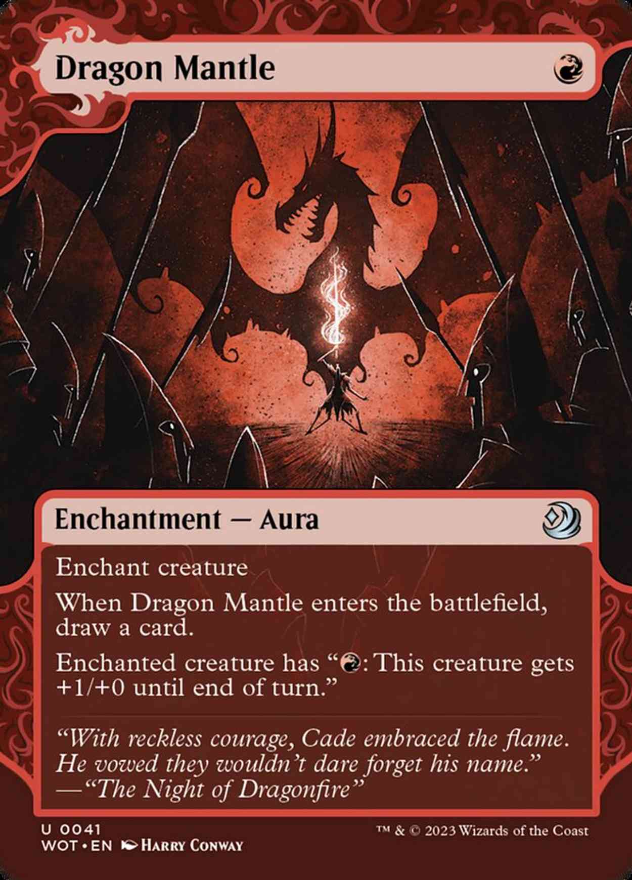 Dragon Mantle magic card front