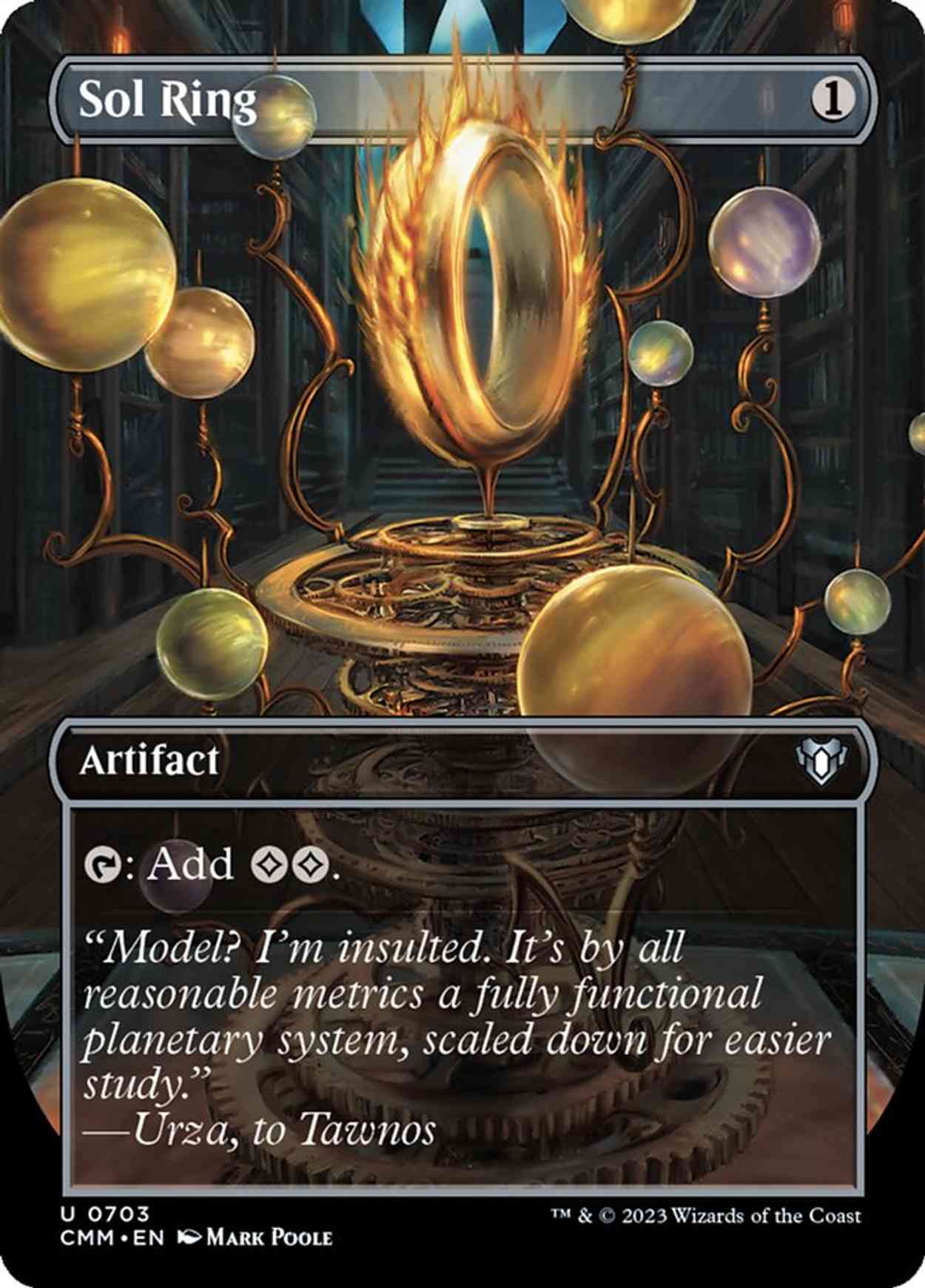 Sol Ring (Borderless) magic card front
