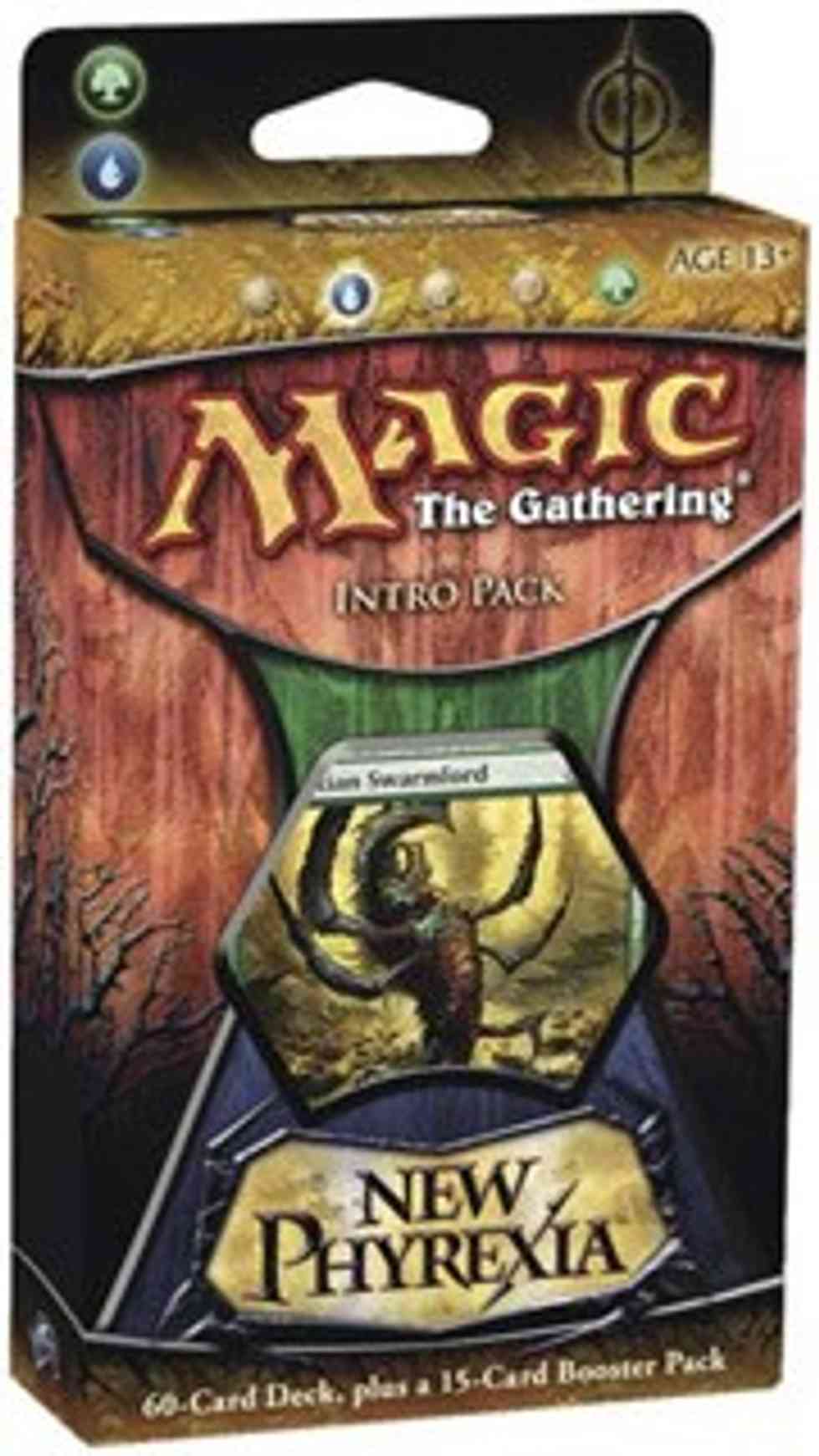New Phyrexia - Intro Pack - Ravaging Swarm magic card front