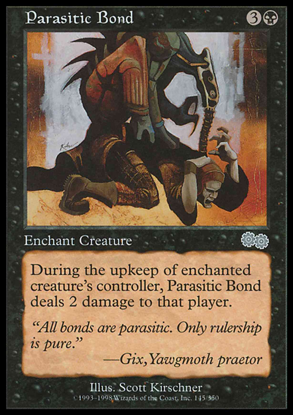 Parasitic Bond magic card front