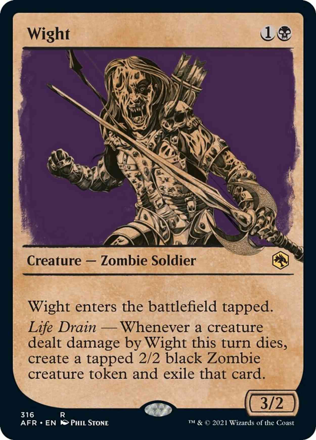 Wight (Showcase) magic card front