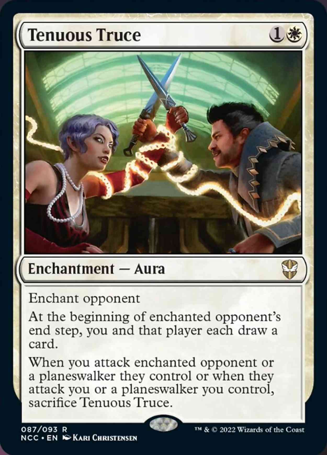 Tenuous Truce magic card front