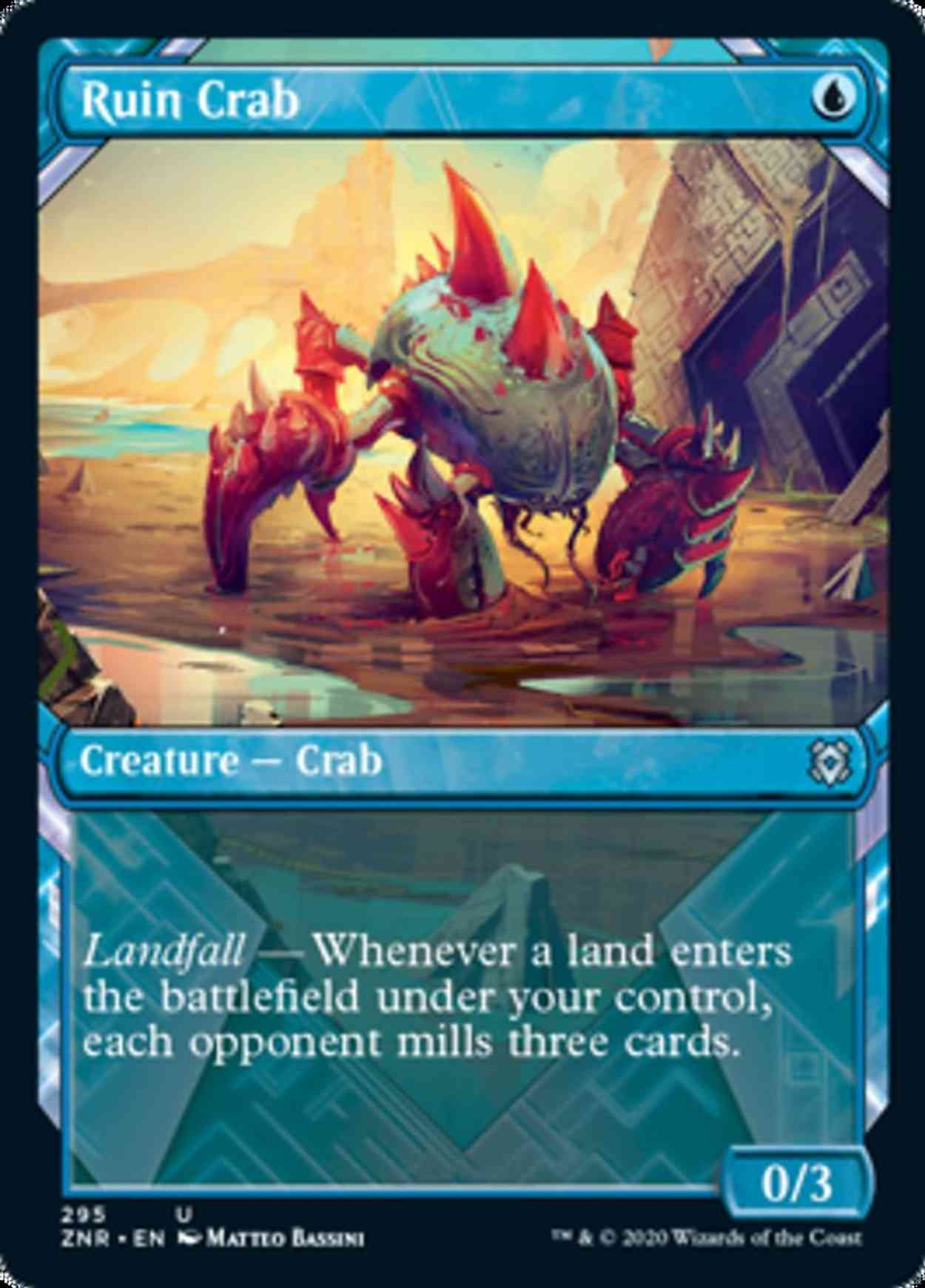 Ruin Crab (Showcase) magic card front