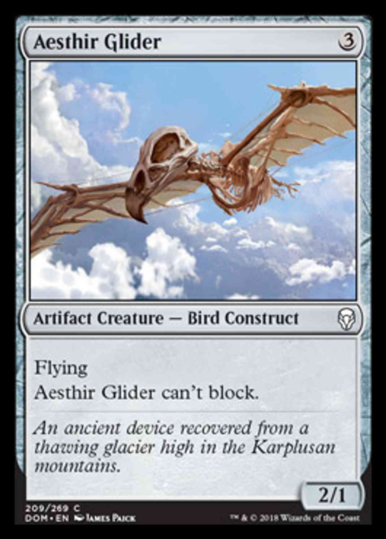Aesthir Glider magic card front
