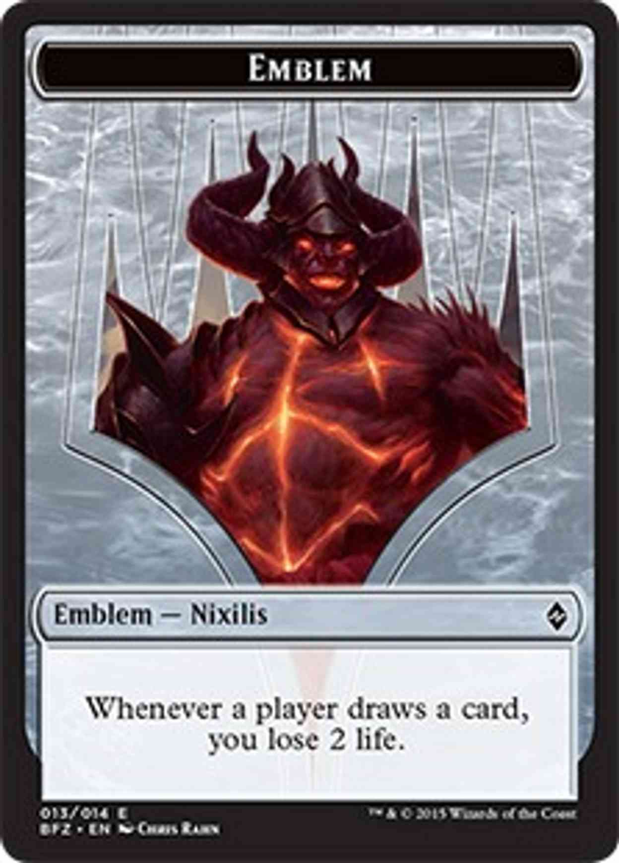 Emblem - Ob Nixilis Reignited magic card front