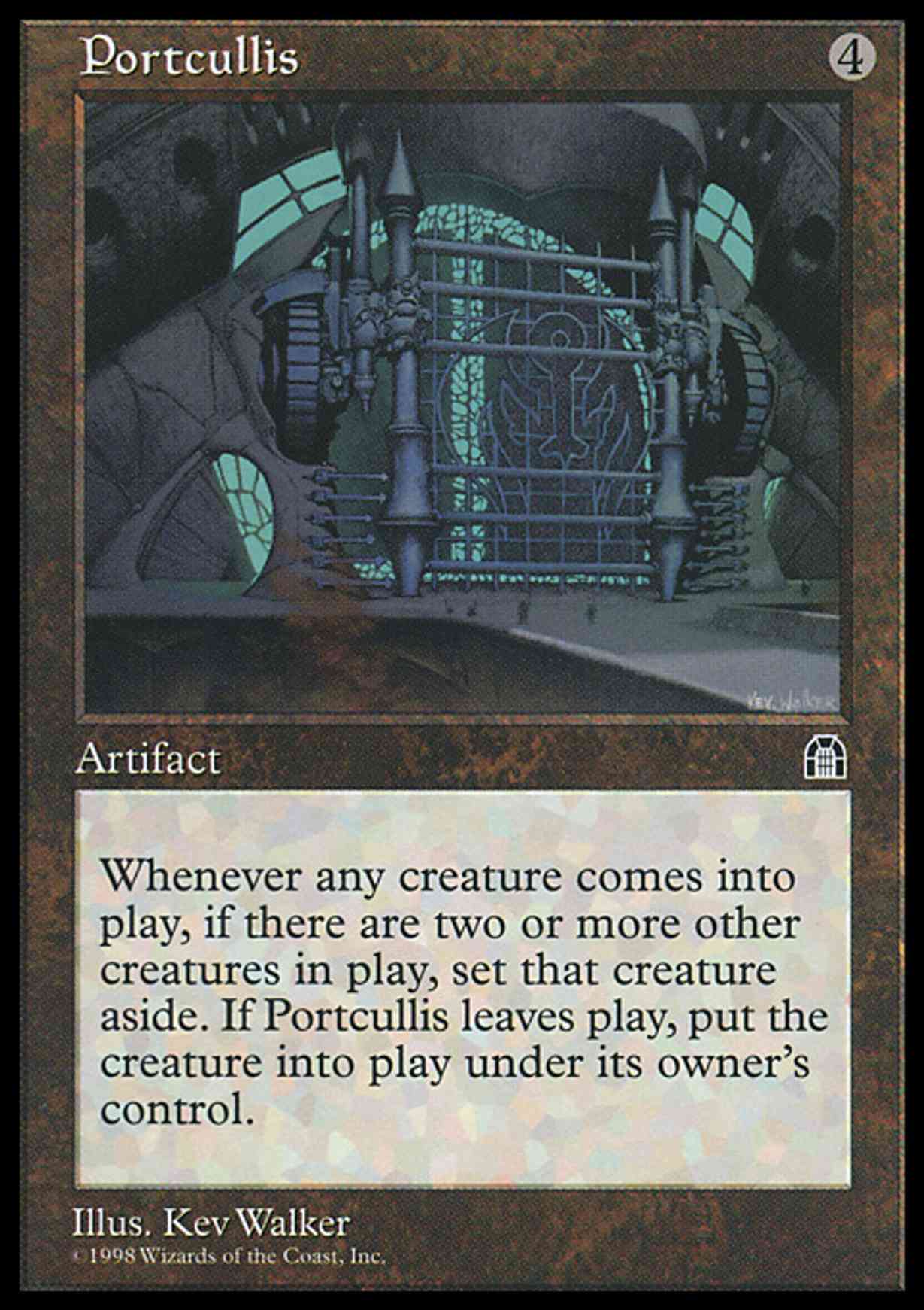 Portcullis magic card front