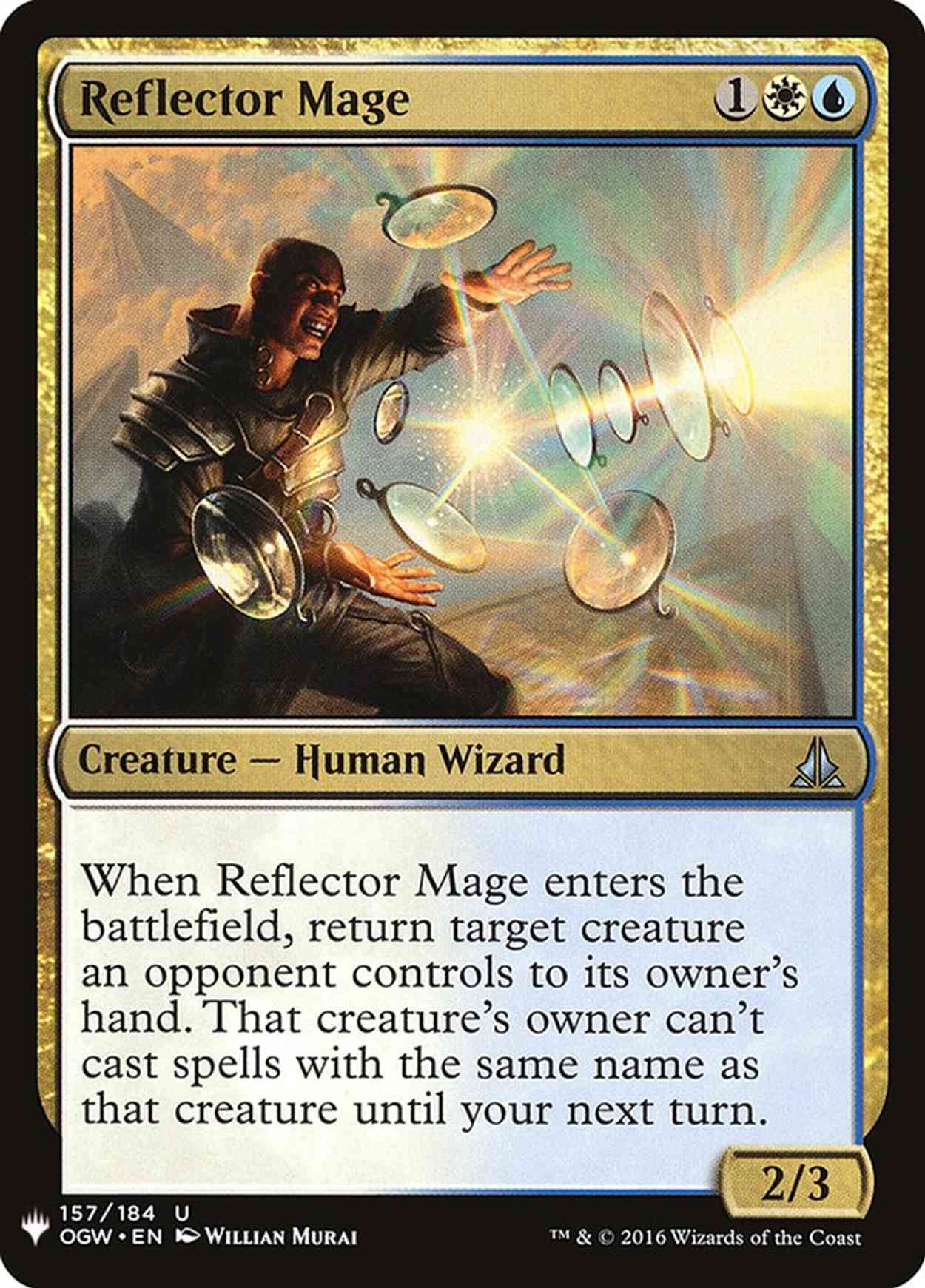 Reflector Mage magic card front