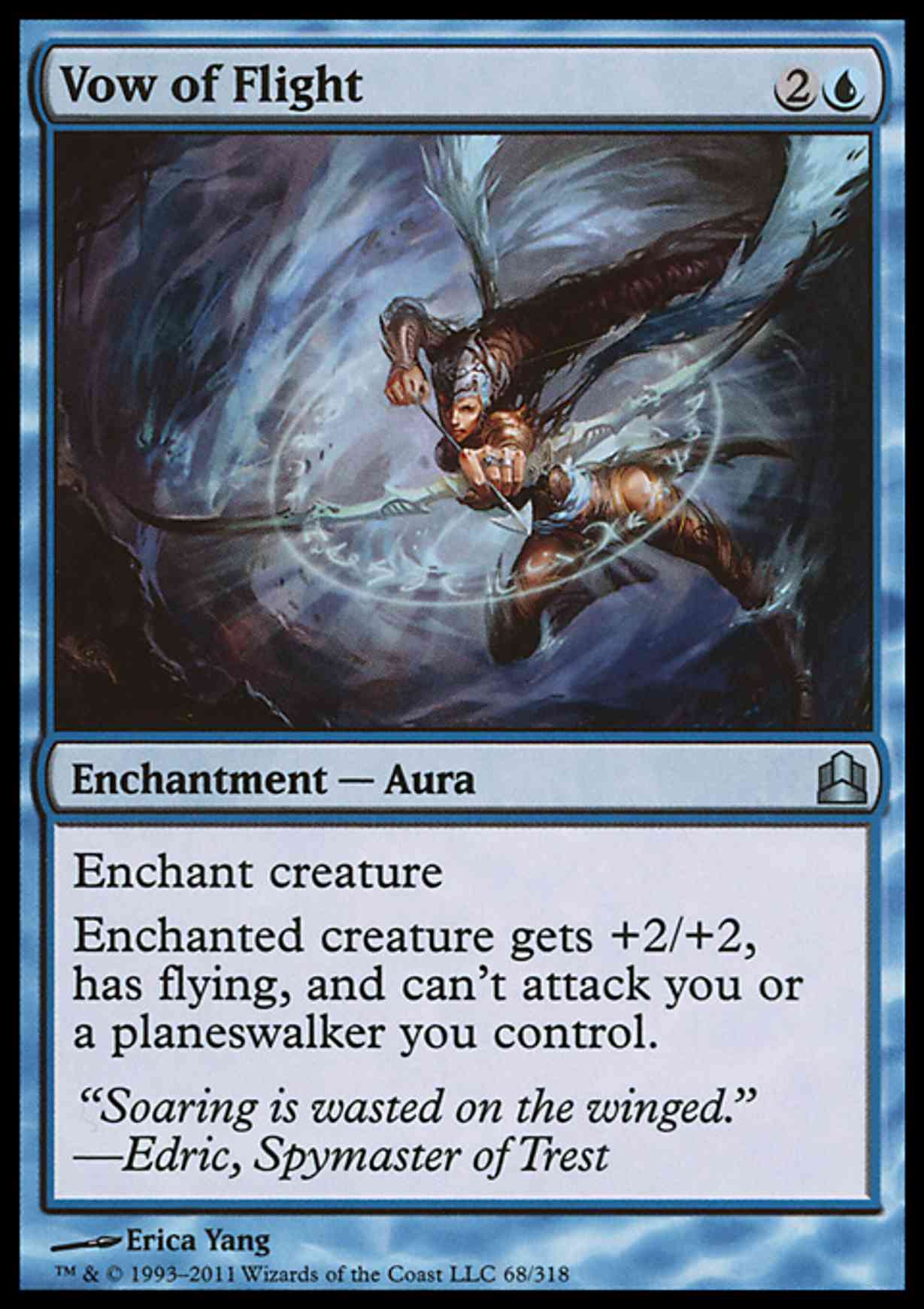 Vow of Flight magic card front