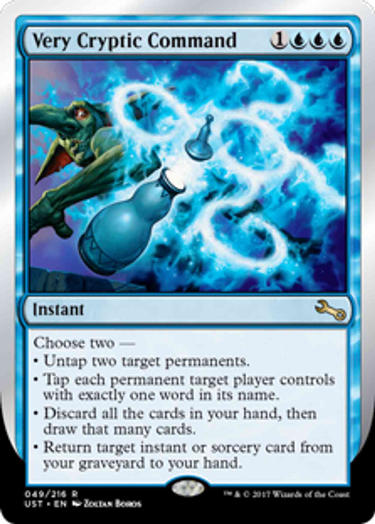 Very Cryptic Command (B) magic card front