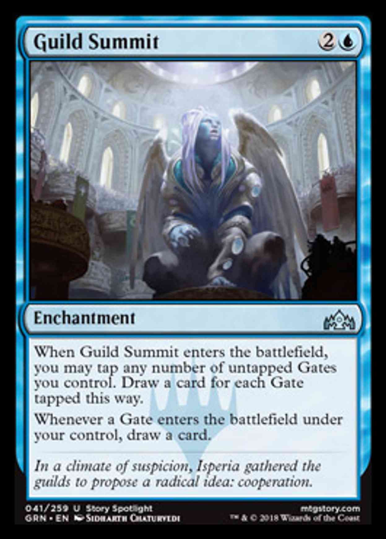 Guild Summit magic card front