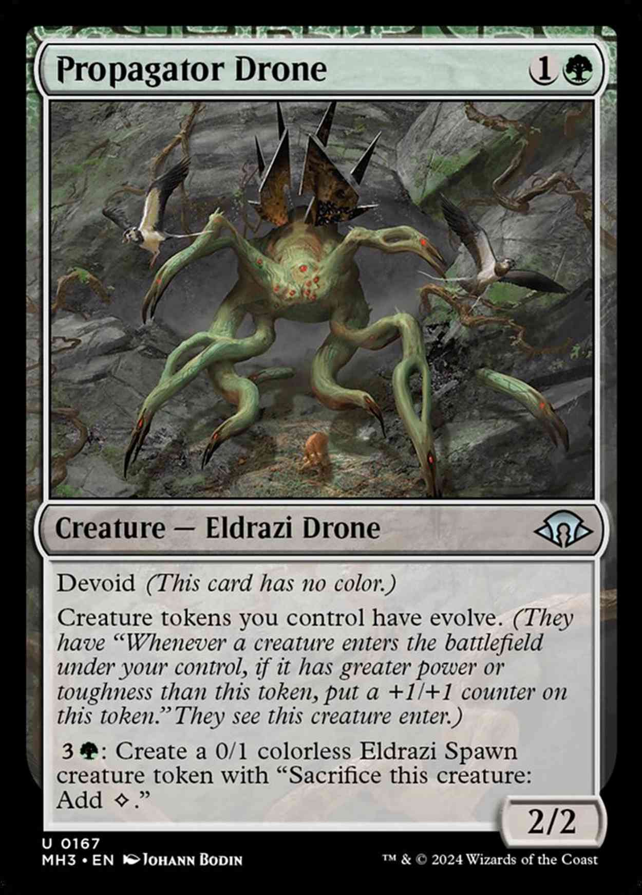 Propagator Drone magic card front