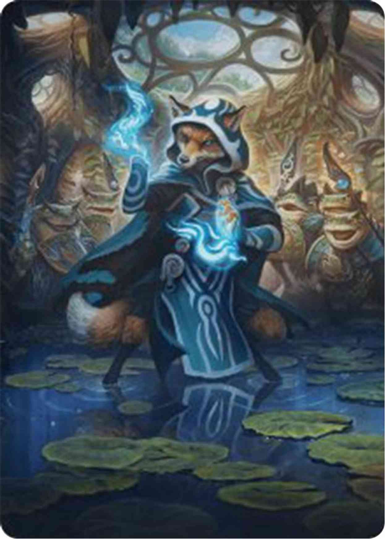 Jace, the Mind Sculptor Art Card magic card front