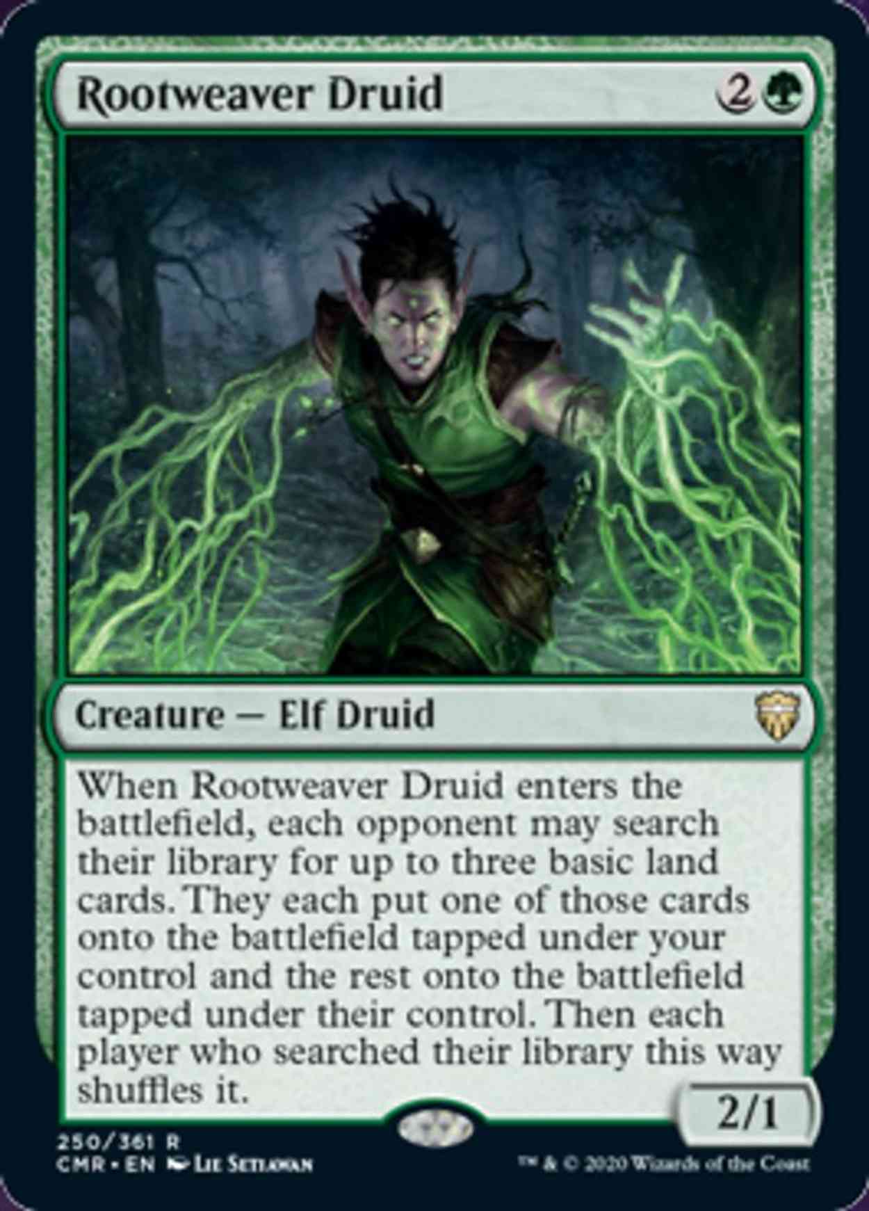 Rootweaver Druid magic card front