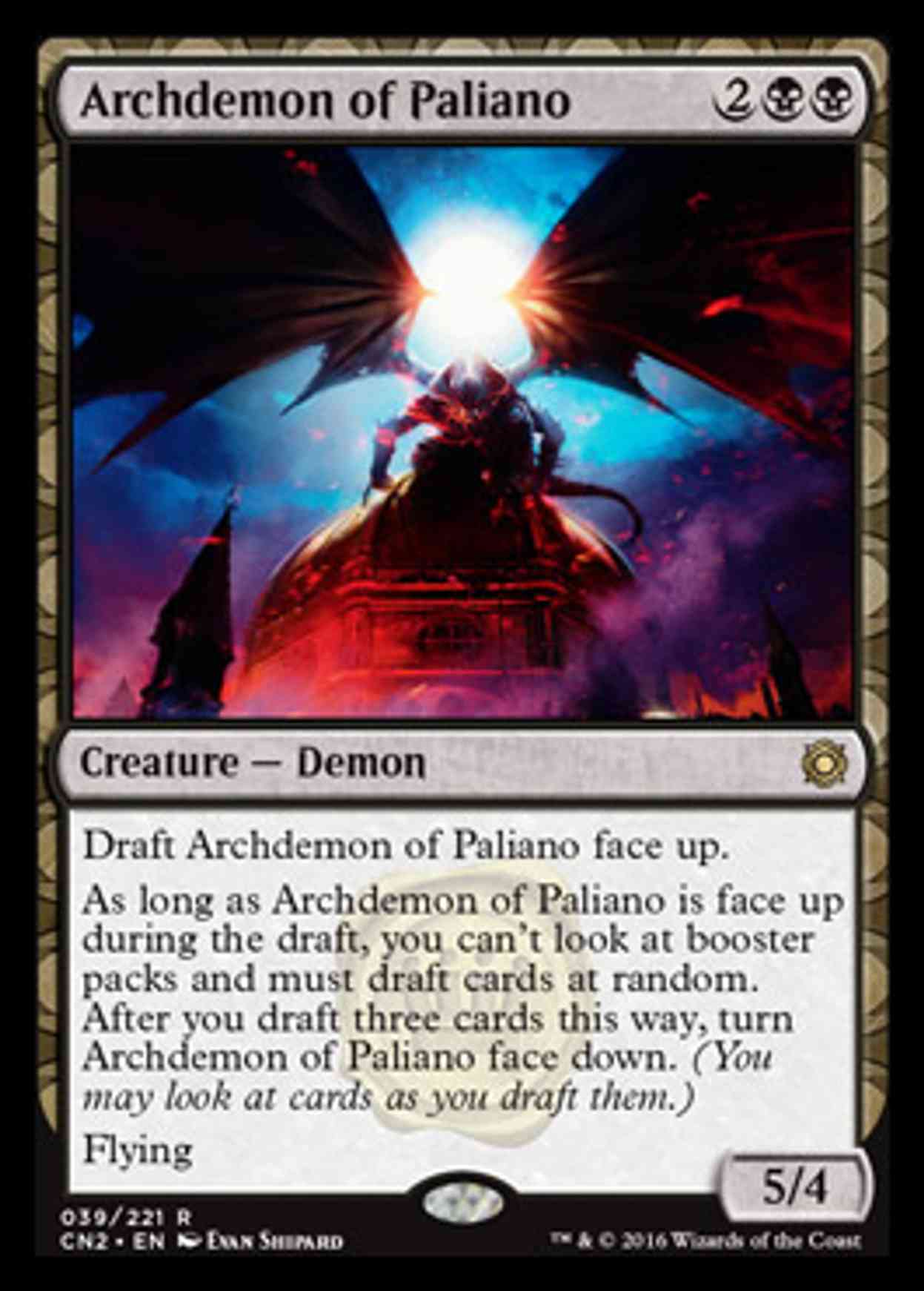 Archdemon of Paliano magic card front