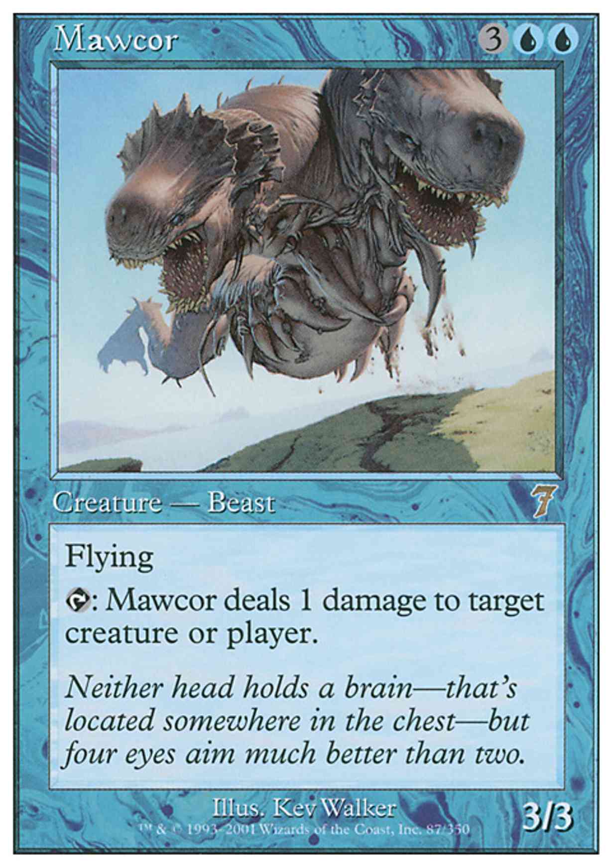 Mawcor magic card front