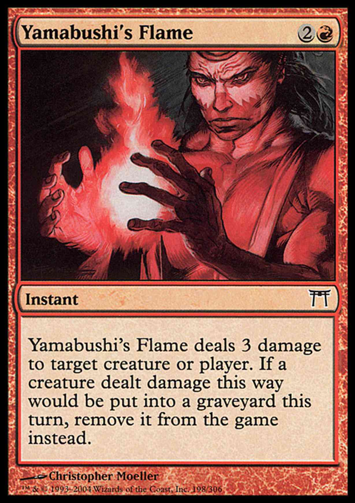 Yamabushi's Flame magic card front