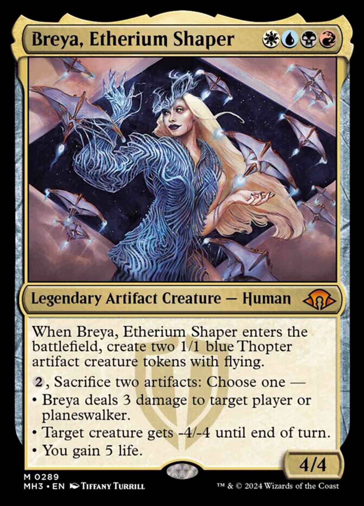 Breya, Etherium Shaper magic card front