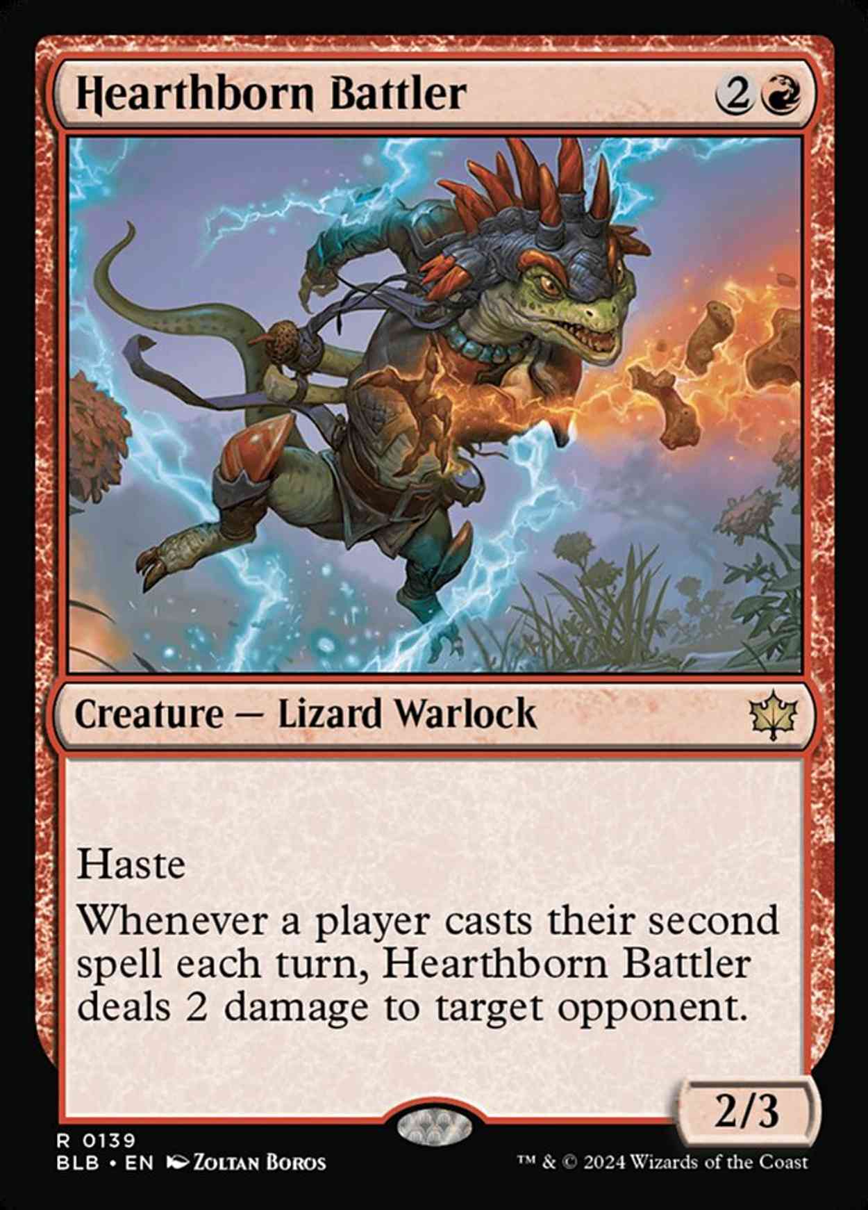 Hearthborn Battler magic card front