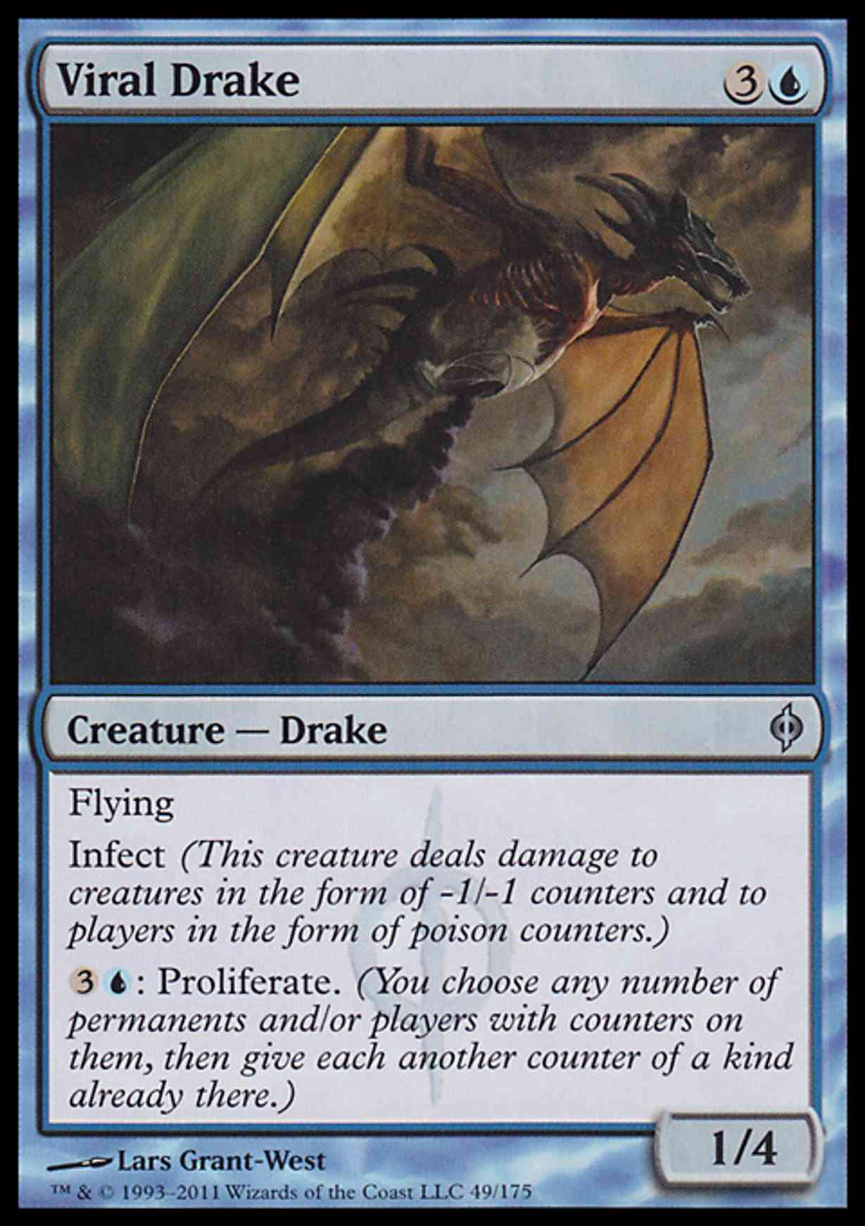 Viral Drake magic card front