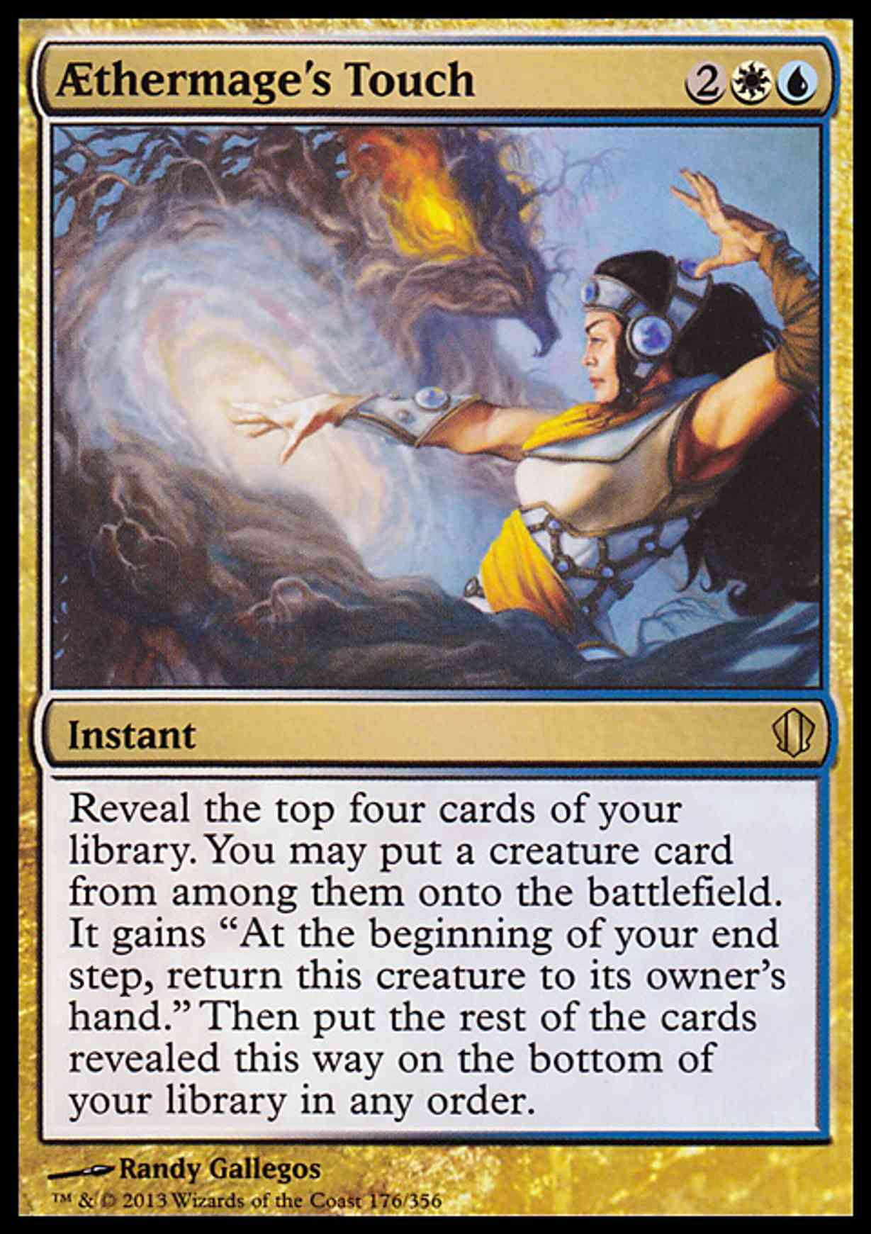 AEthermage's Touch magic card front