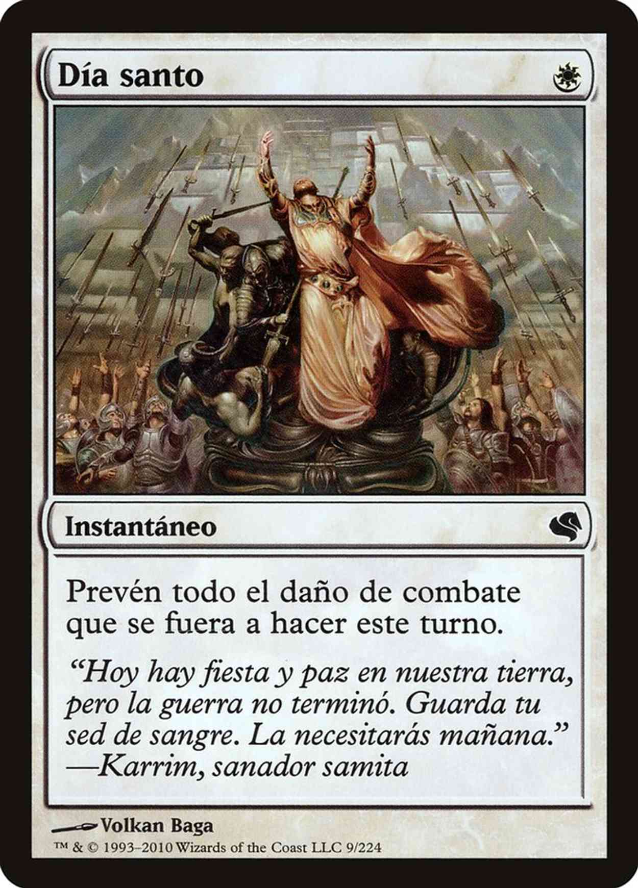 Holy Day (Retro Frame) magic card front