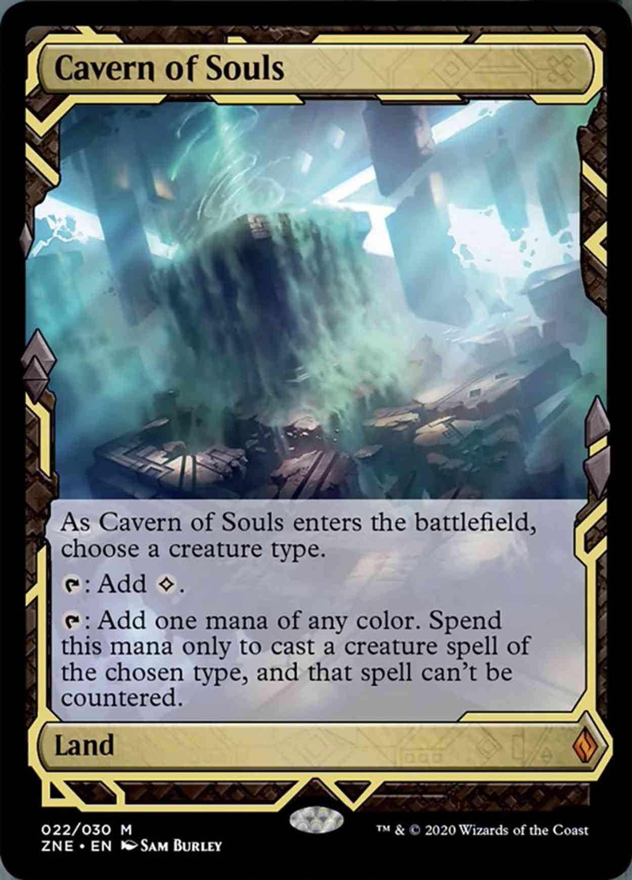 Cavern of Souls magic card front