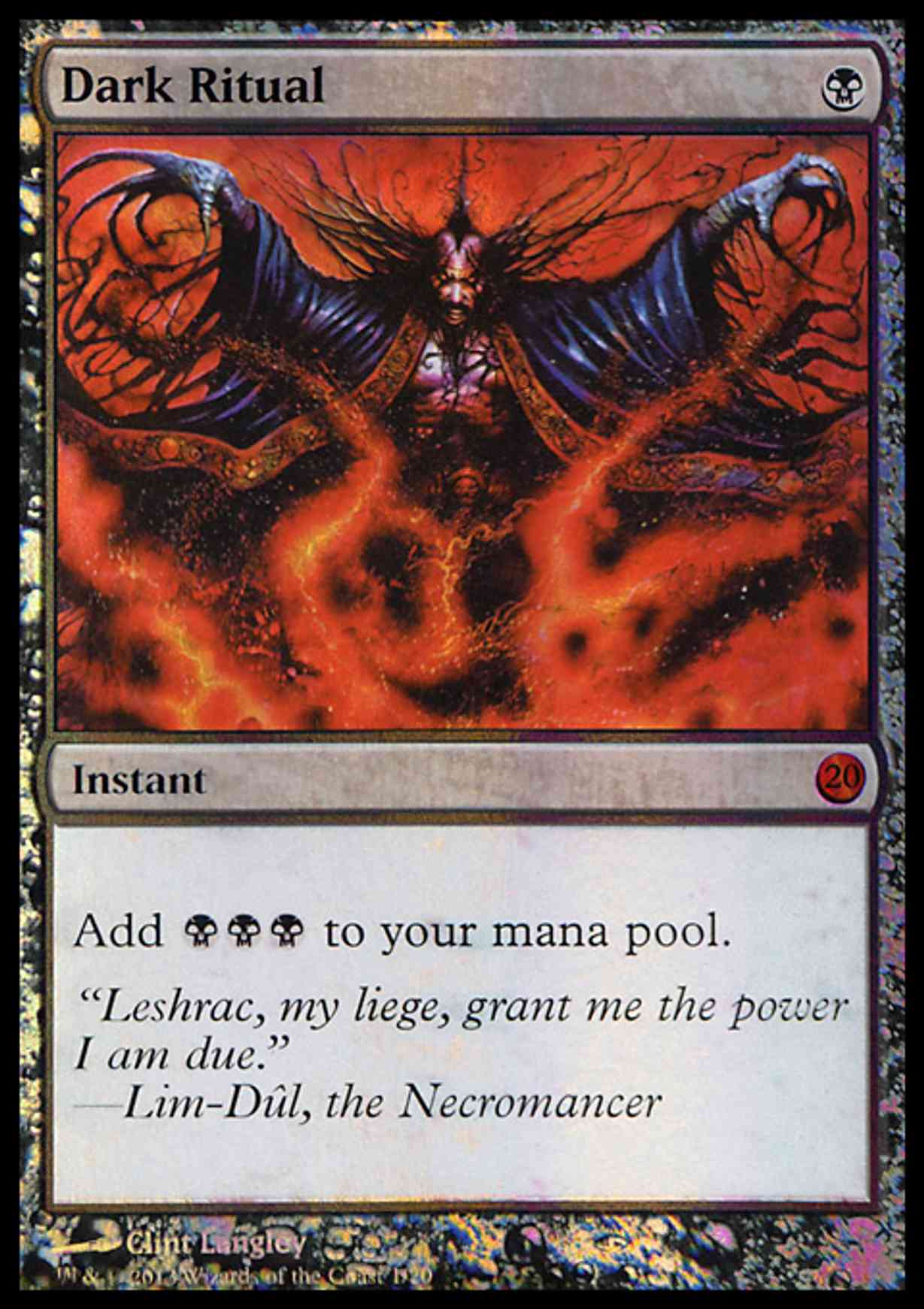 Dark Ritual magic card front