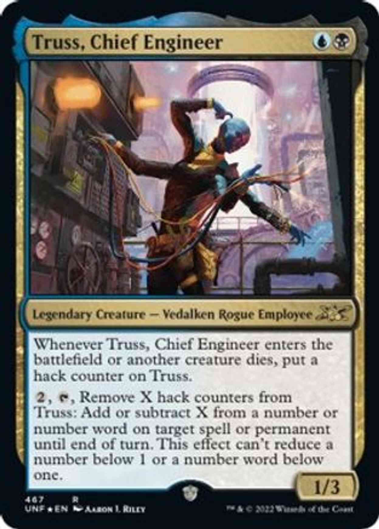Truss, Chief Engineer (Galaxy Foil) magic card front