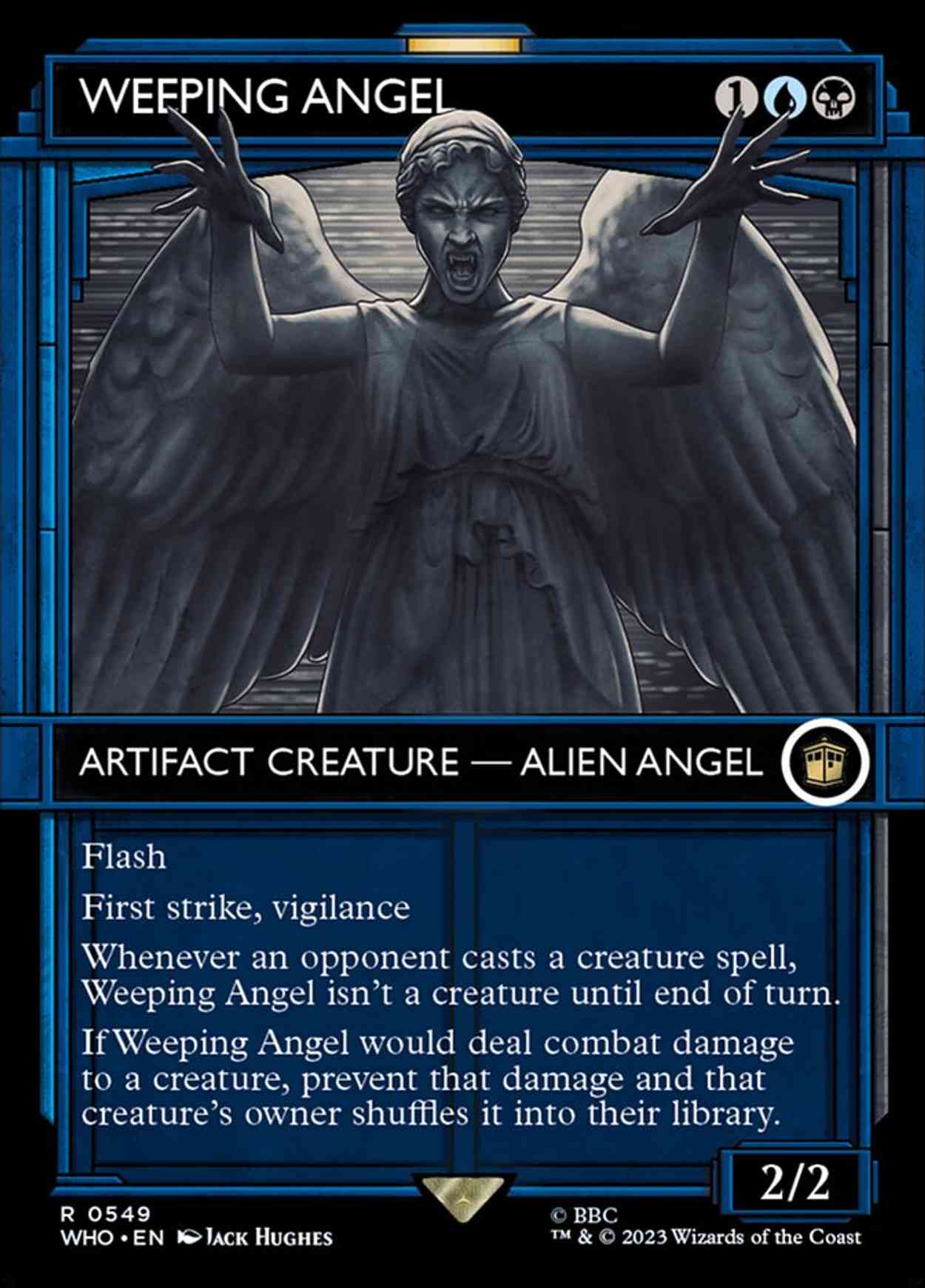 Weeping Angel (Showcase) magic card front