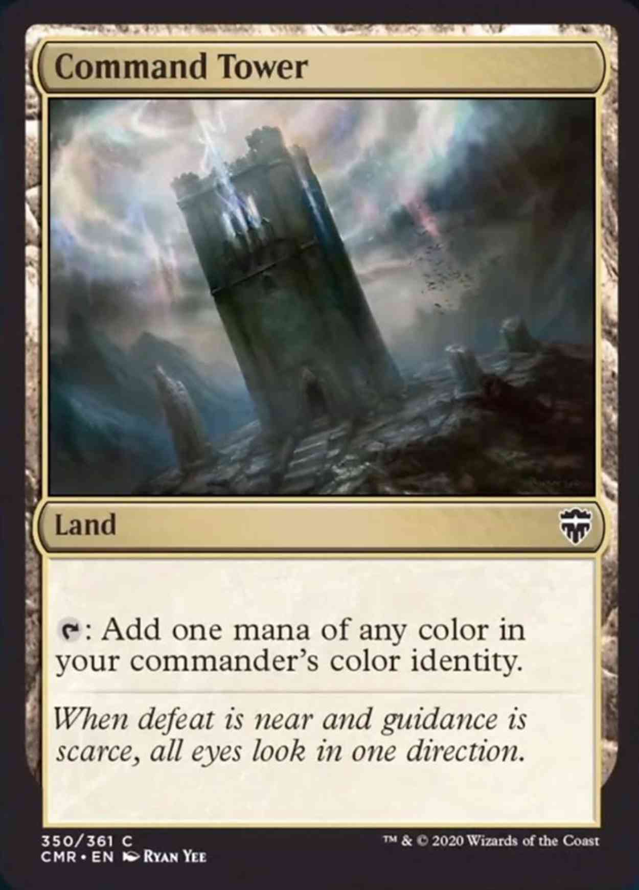 Command Tower (350) magic card front
