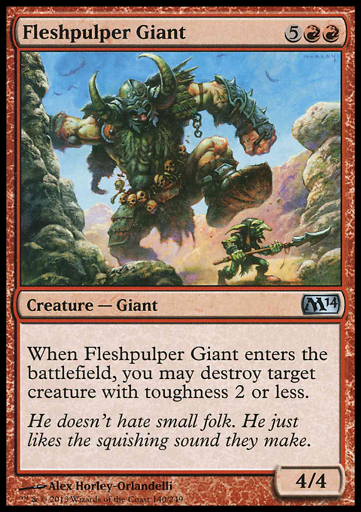 Fleshpulper Giant magic card front