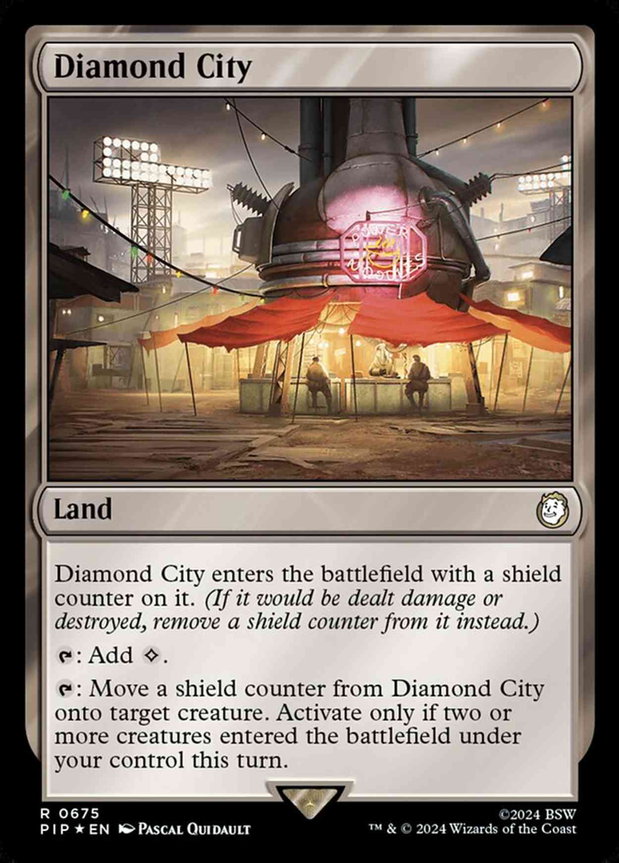 Diamond City (Surge Foil) magic card front