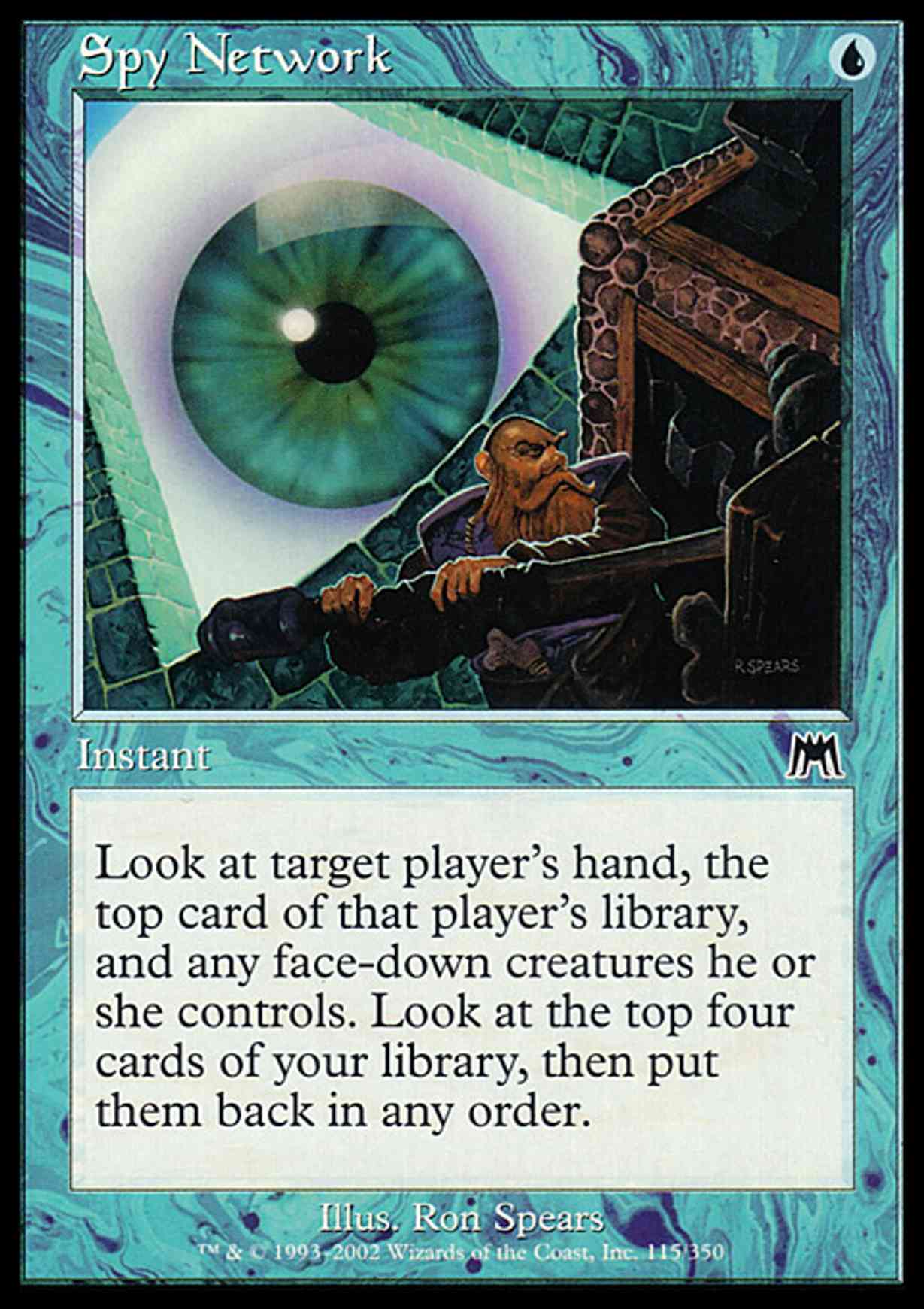 Spy Network magic card front