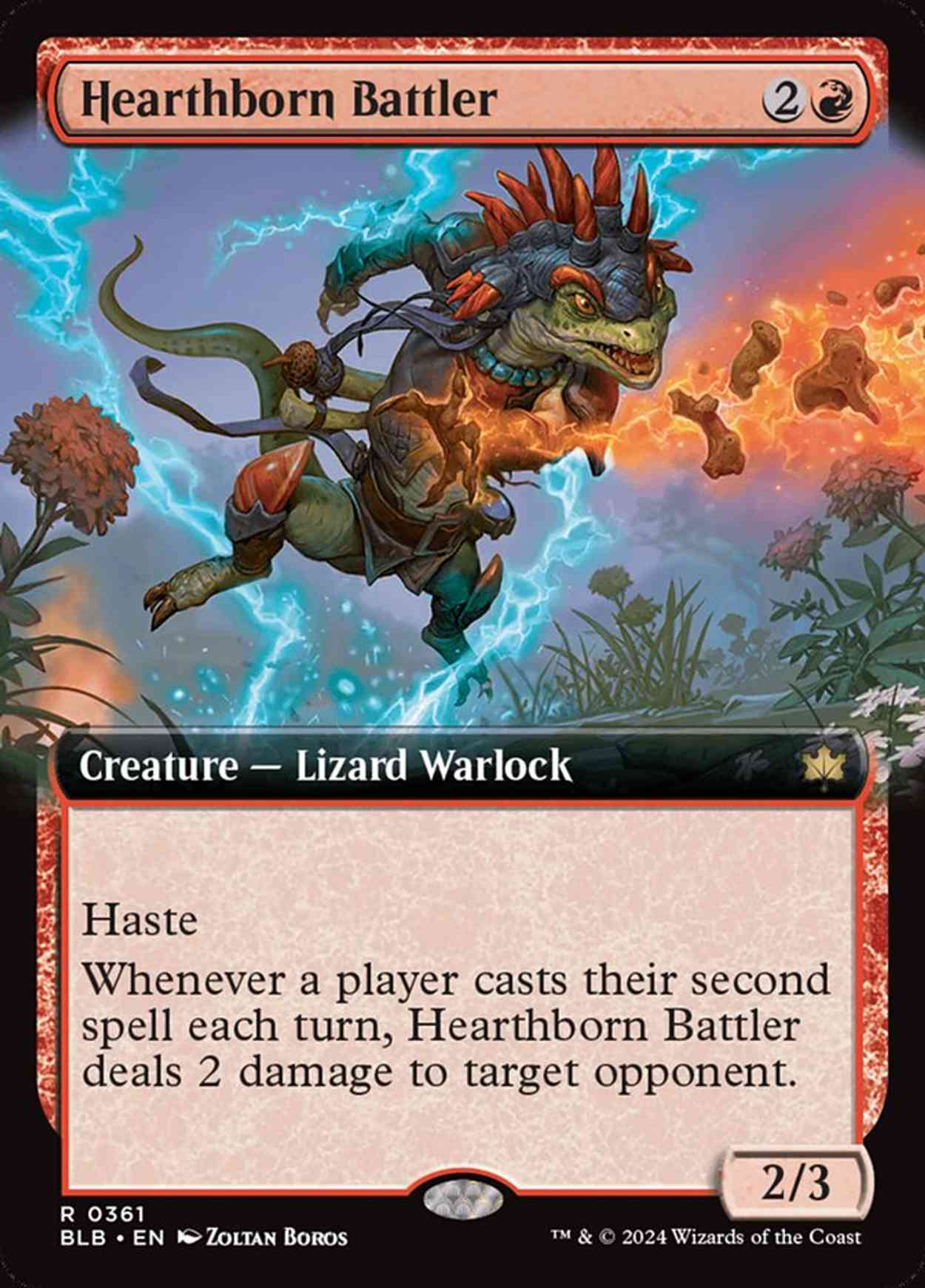 Hearthborn Battler magic card front