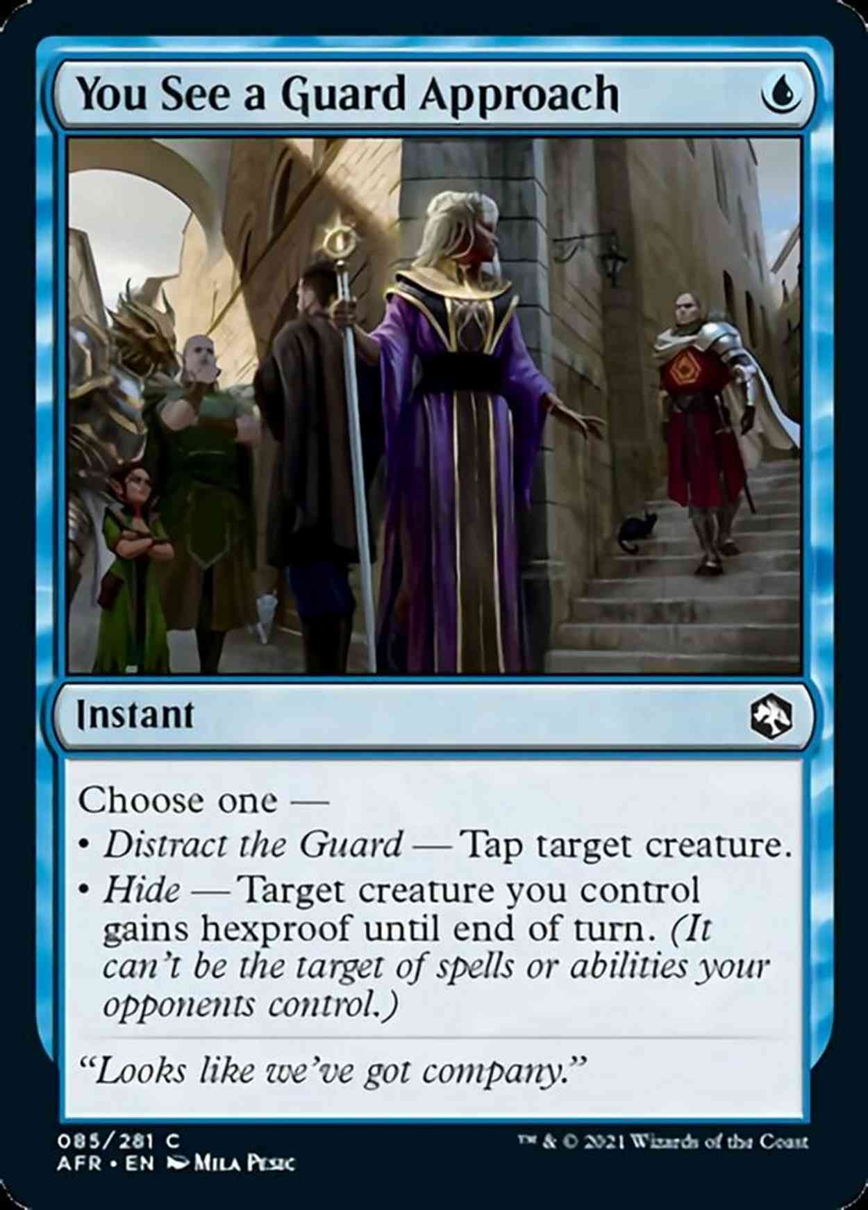 You See a Guard Approach magic card front
