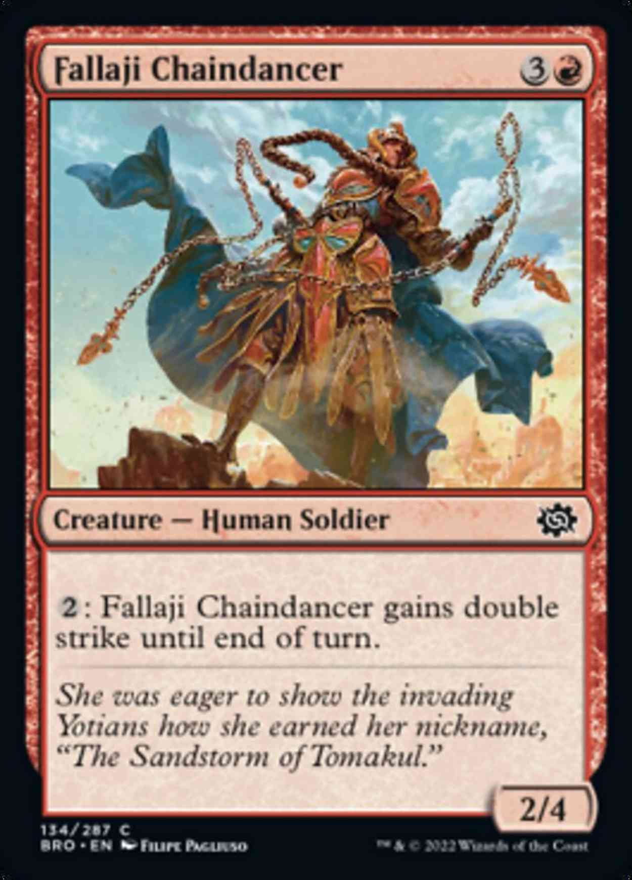 Fallaji Chaindancer magic card front